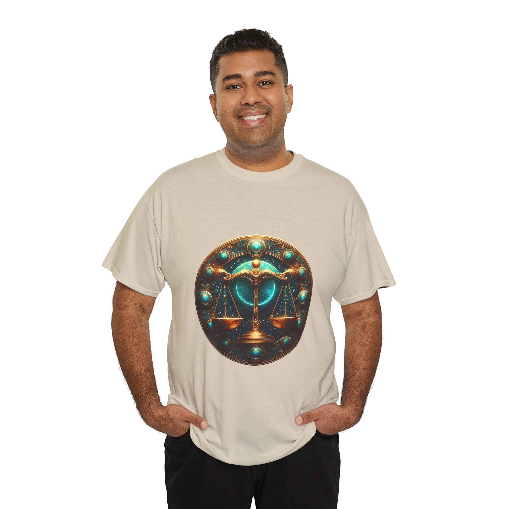 Libra Zodiac Tee, Astrology Shirt, Libra Birthday Gift, Celestial Apparel, [...] - Doylestreasures