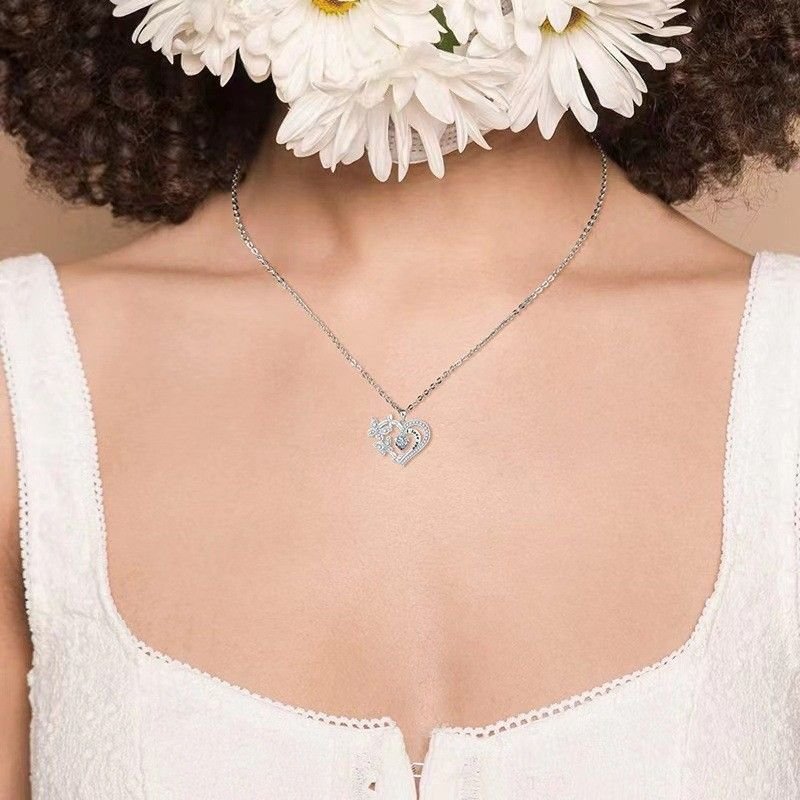Love Butterfly Necklace New Year's Gift For Your Lover For Your Friend - Doylestreasures