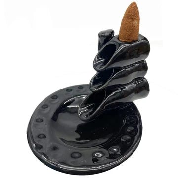 Medium Waterfall Incense Cone Holder with 20 Incense Cones - Doylestreasures