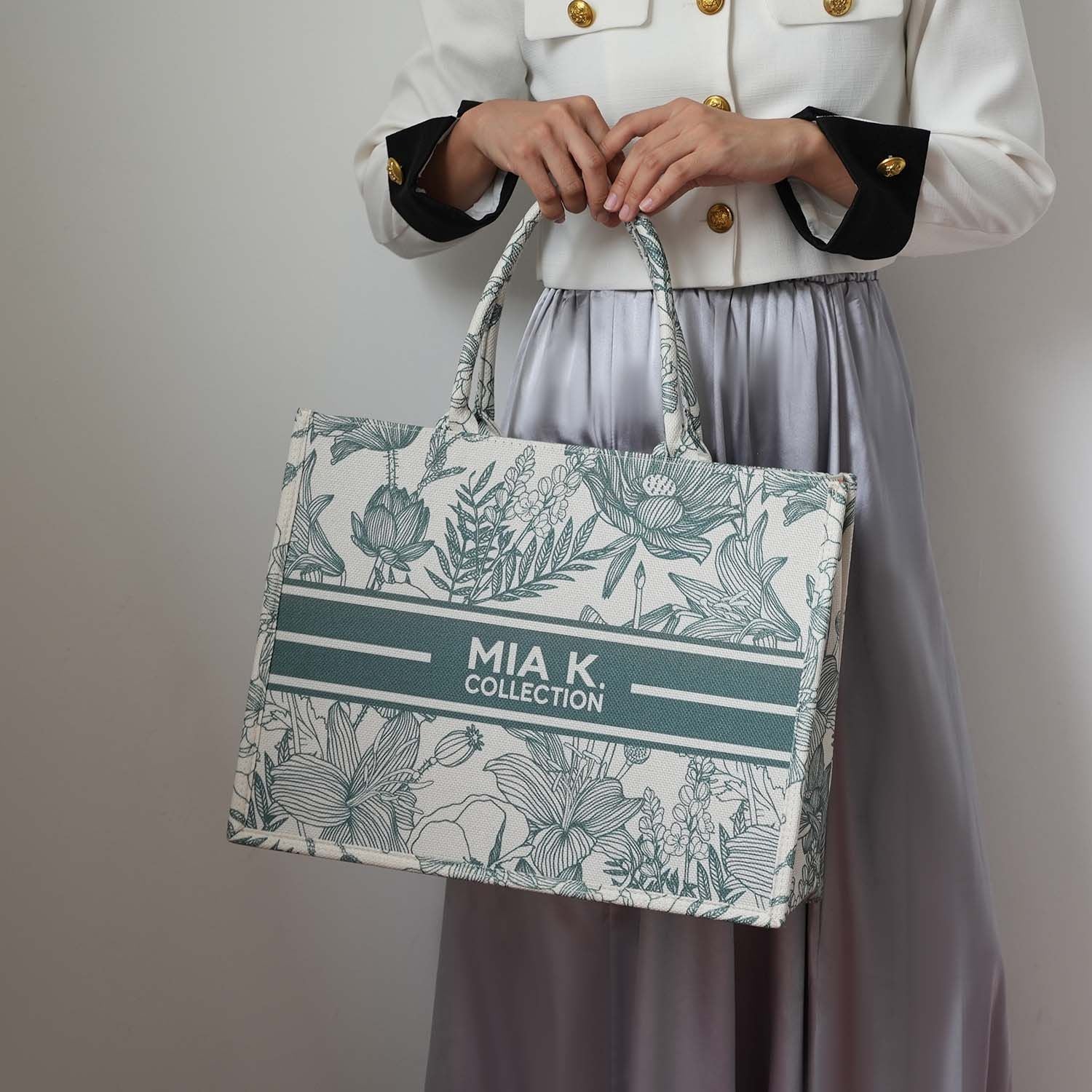 MKF Collection Adorabella Tote Bag Elegant with Versatile and Luxe Gold Accents by Mia K - Doylestreasures