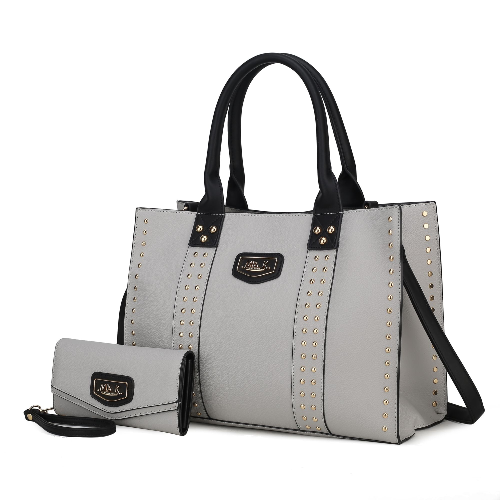 MKF Collection Davina Tote Handbag with wallet Vegan Leather Crossover(Inspired) - Doylestreasures