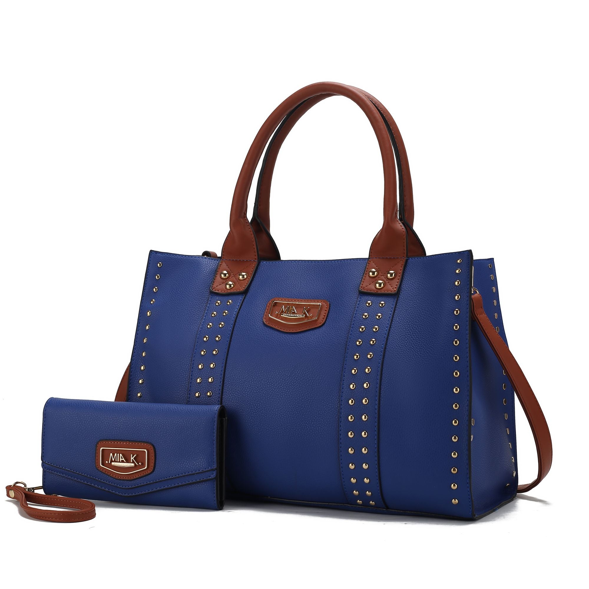MKF Collection Davina Tote Handbag with wallet Vegan Leather Crossover(Inspired) - Doylestreasures