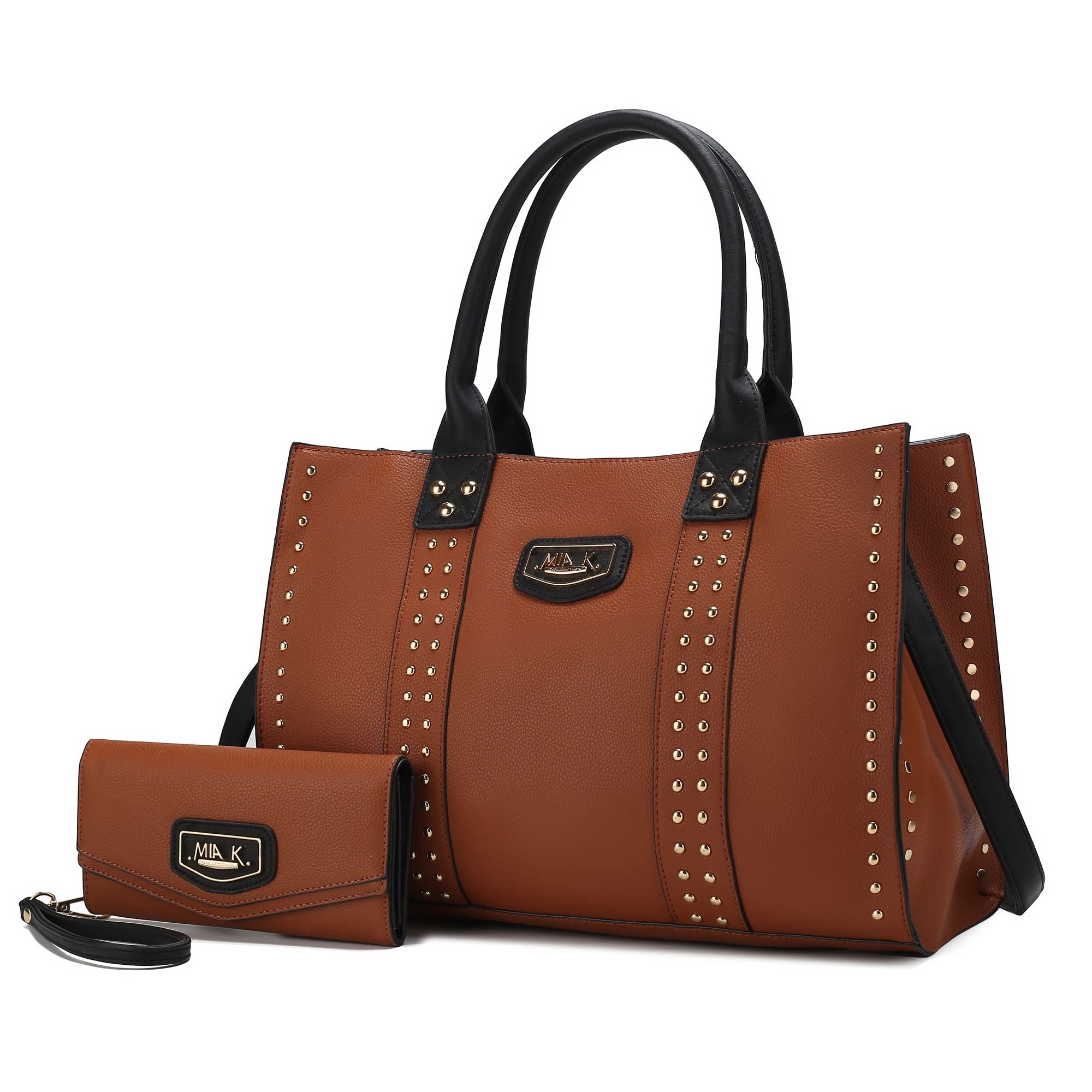 MKF Collection Davina Tote Handbag with wallet Vegan Leather Crossover(Inspired) - Doylestreasures
