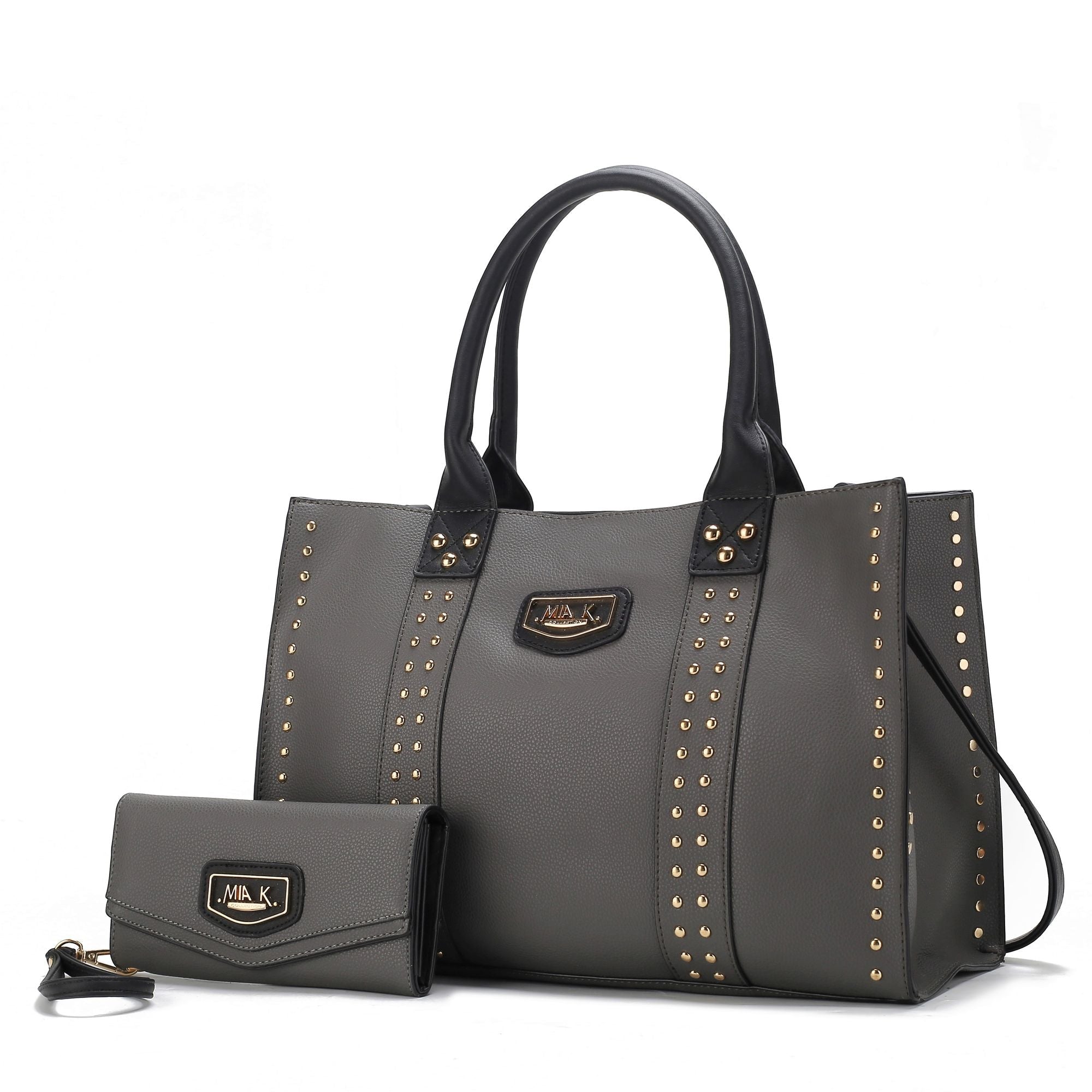 MKF Collection Davina Tote Handbag with wallet Vegan Leather Crossover(Inspired) - Doylestreasures