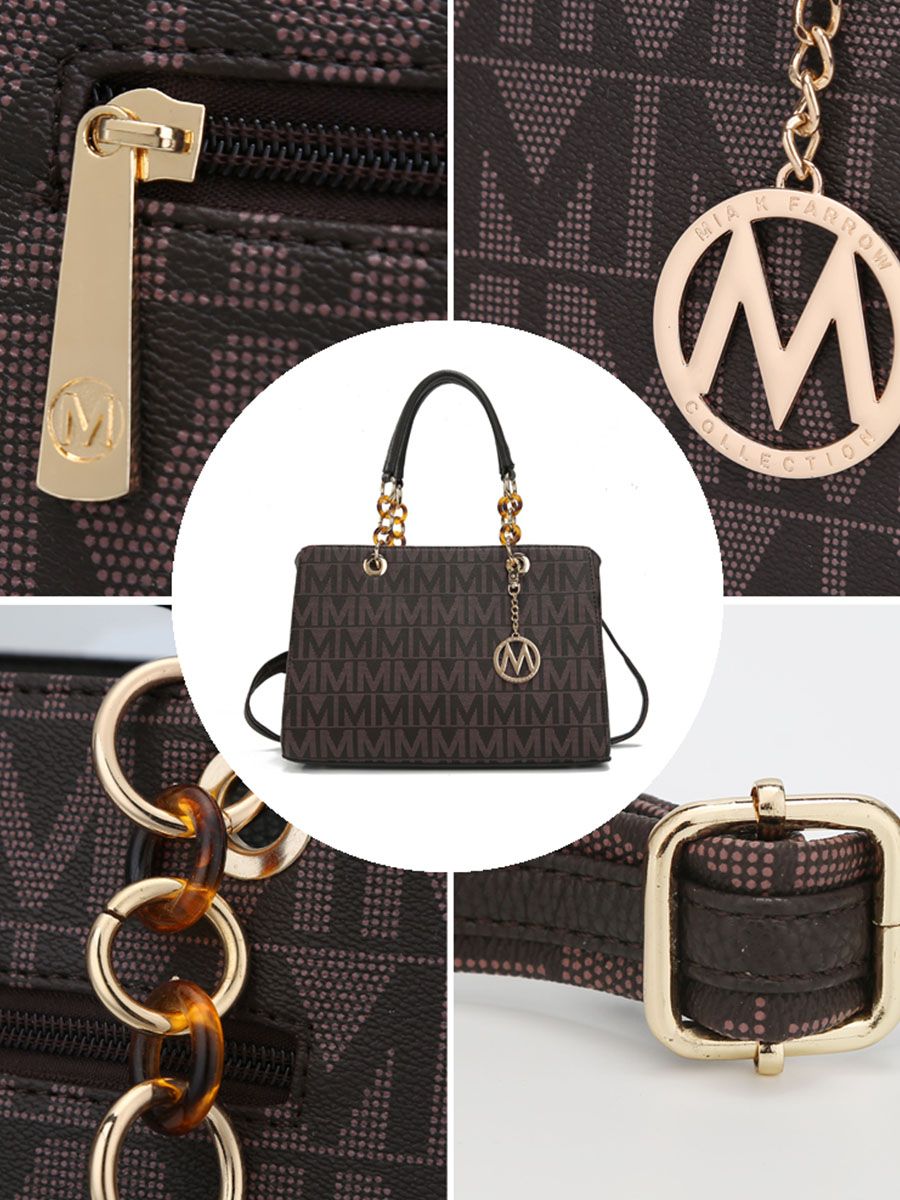 MKF Collection Sirna M Signature Tote Bag by Mia k (Inspired) - Doylestreasures