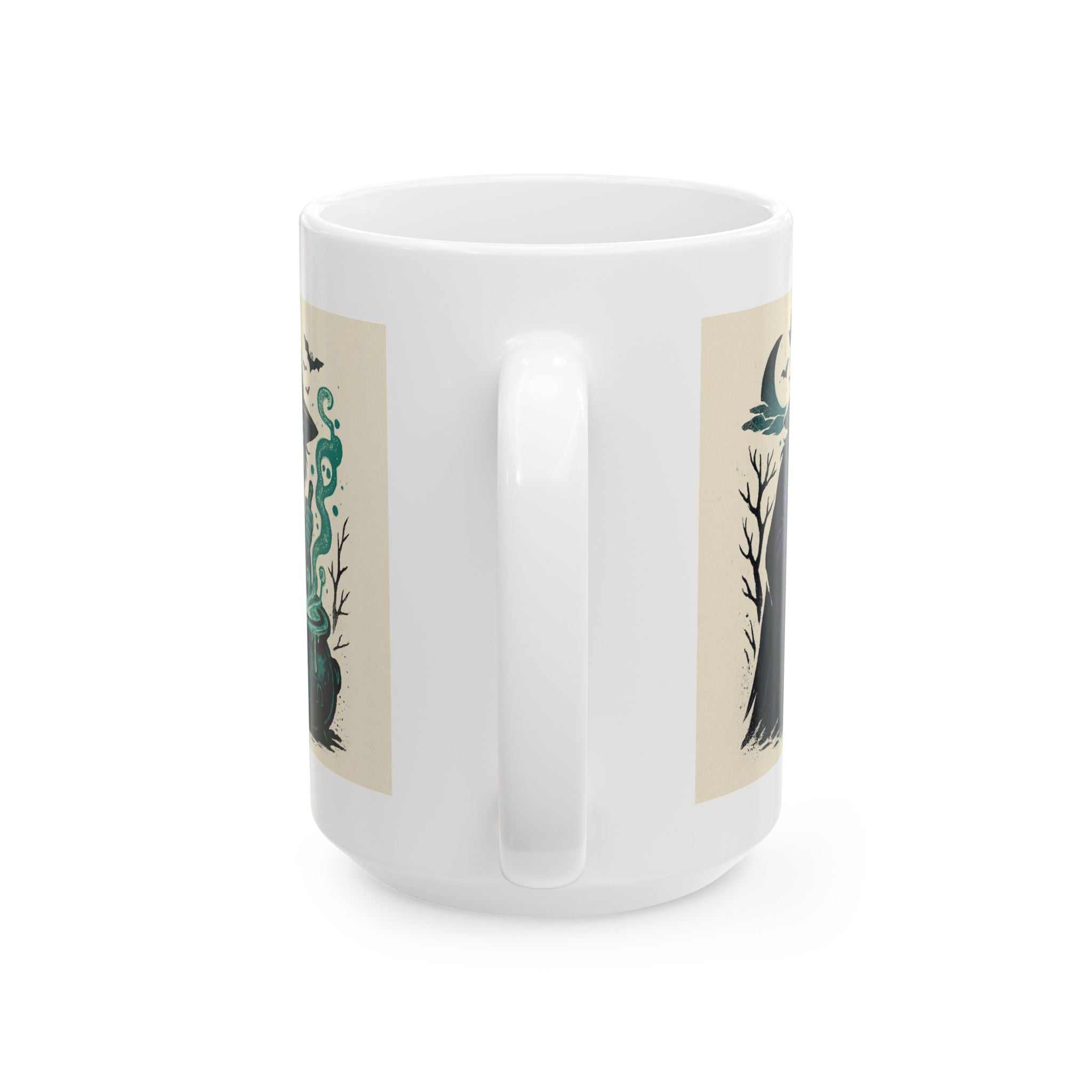 Mystical Witch's Brew Ceramic Mug | Halloween Gift, Coffee Lover's Cup, [...] - Doylestreasures
