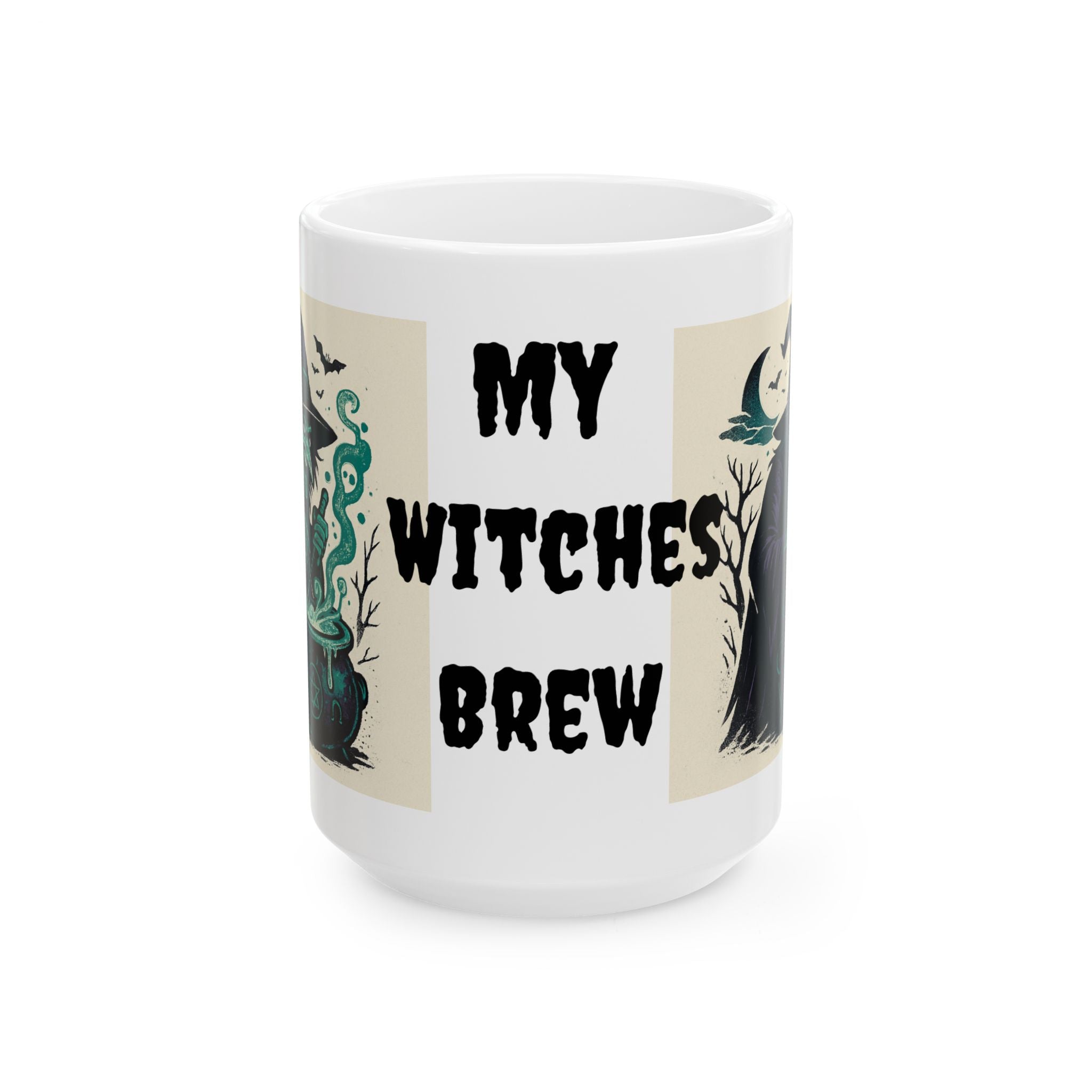 Mystical Witch's Brew Ceramic Mug | Halloween Gift, Coffee Lover's Cup, [...] - Doylestreasures