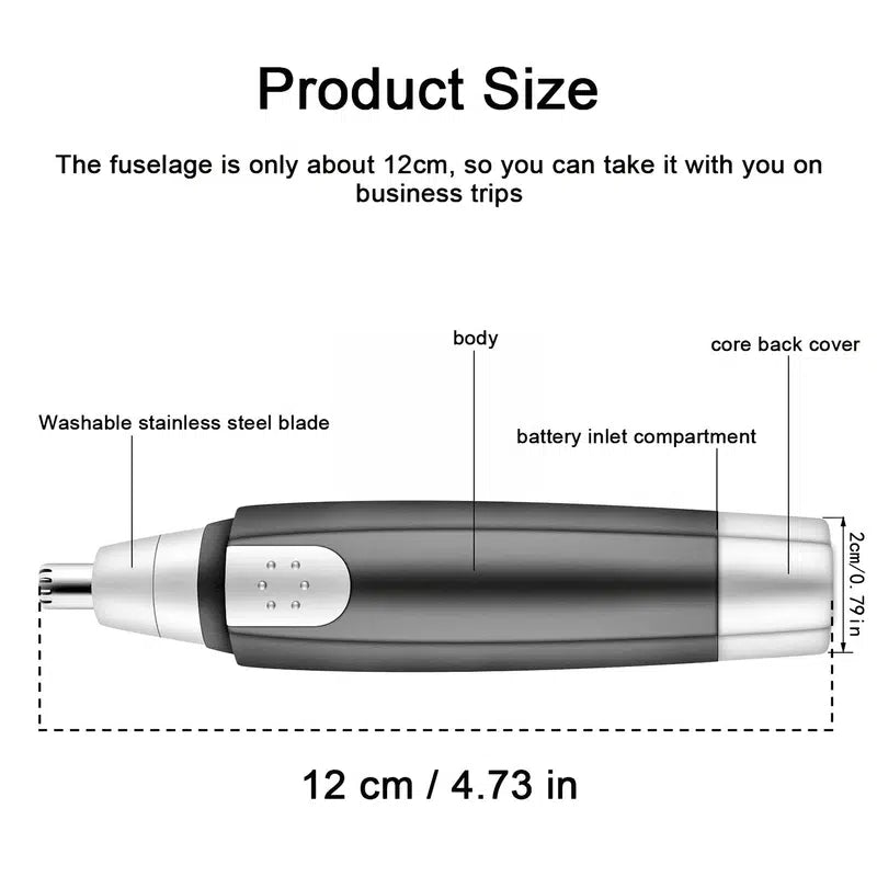 Portable Nose And Ear Hair Trimmer - Doylestreasures