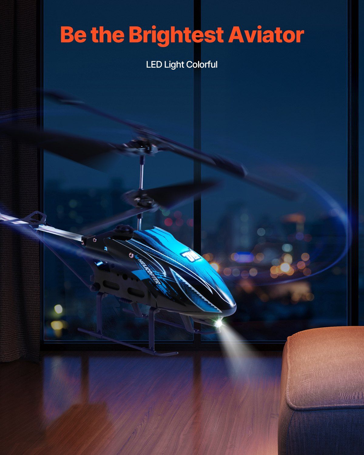 RC Helicopter 3.5 Channel Remote Control Plane Mini Aircraft Toy Kids Present - Doylestreasures