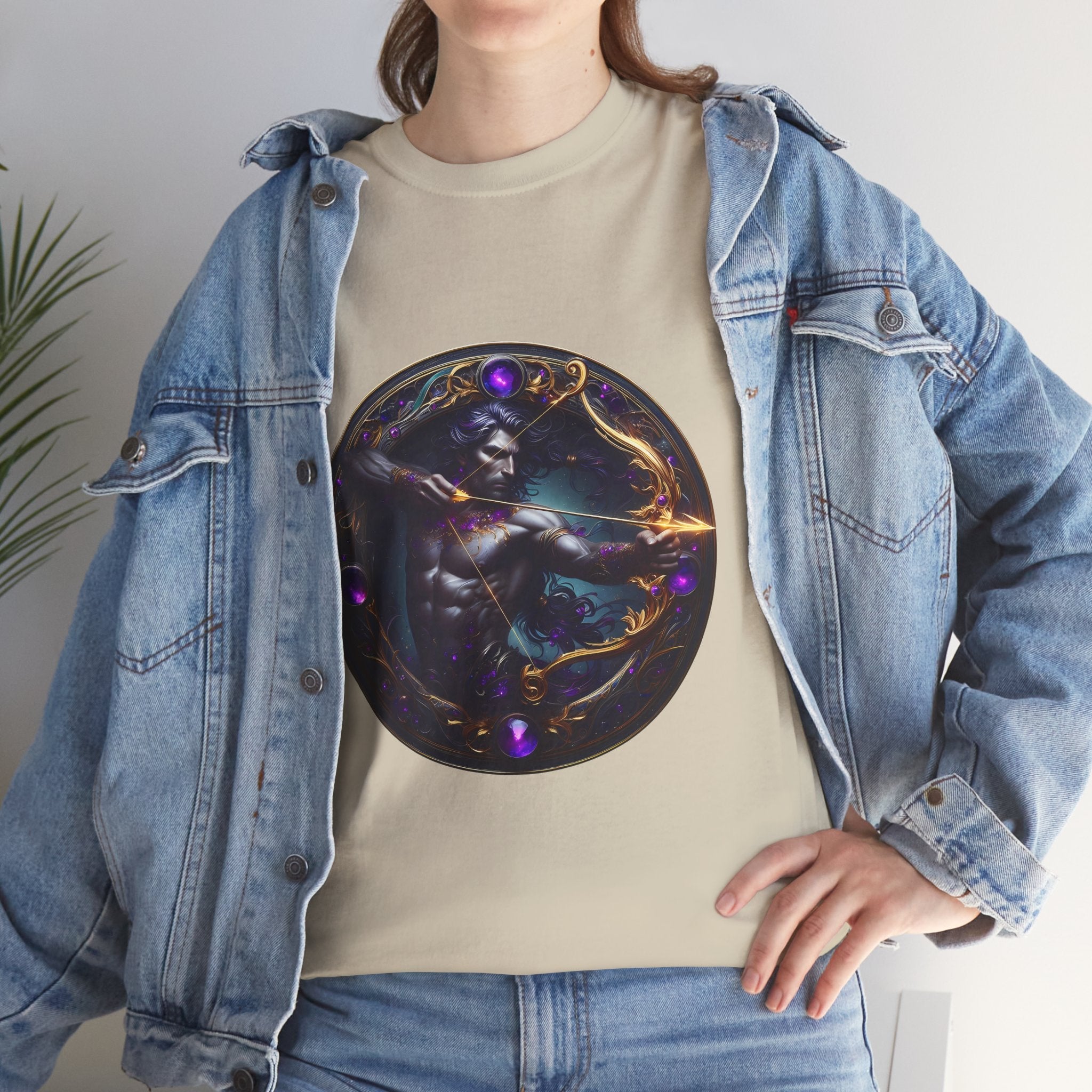 Sagittarius Zodiac Tee - Astrology Inspired Unisex Cotton T-Shirt, [...] - Doylestreasures