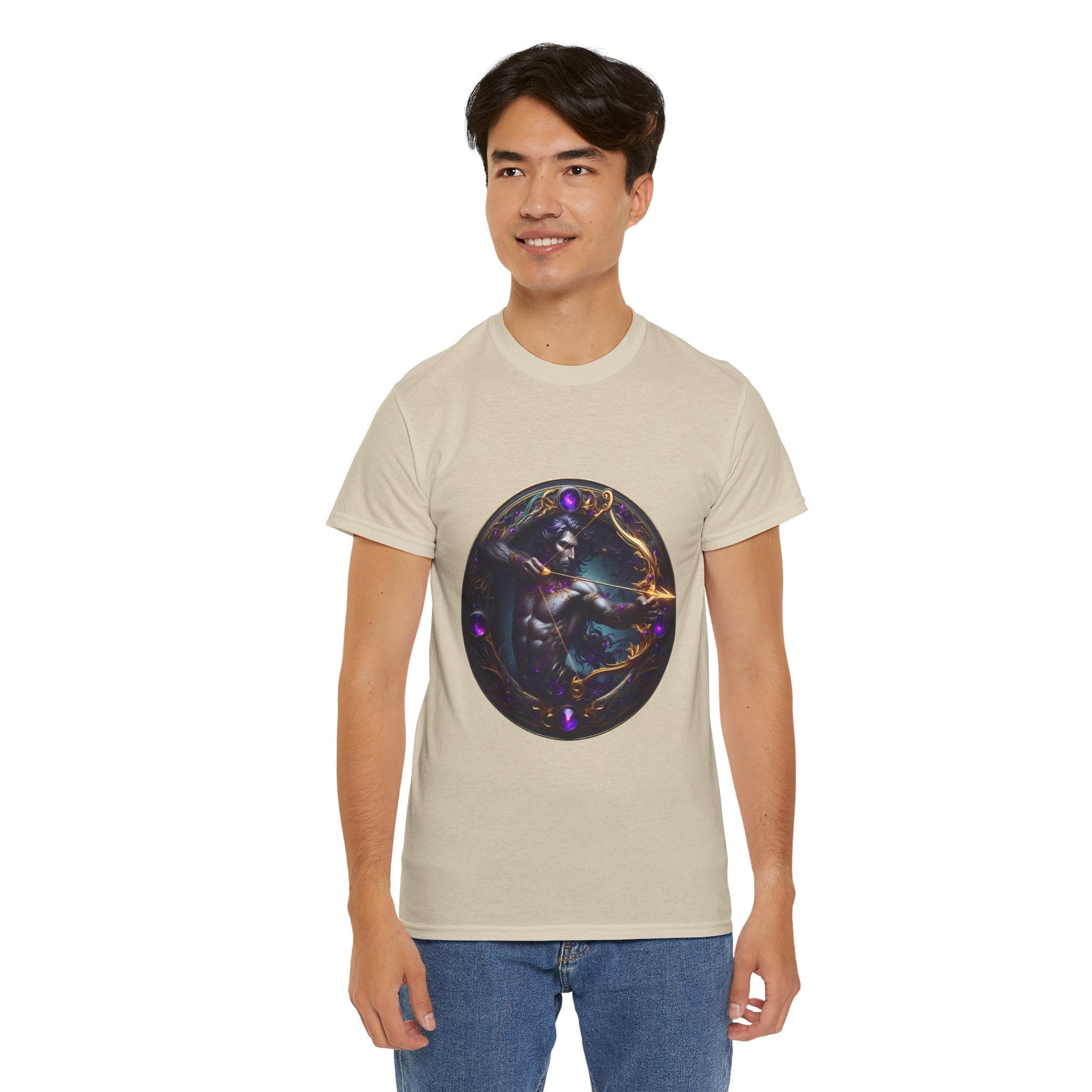 Sagittarius Zodiac Tee - Astrology Inspired Unisex Cotton T-Shirt, [...] - Doylestreasures