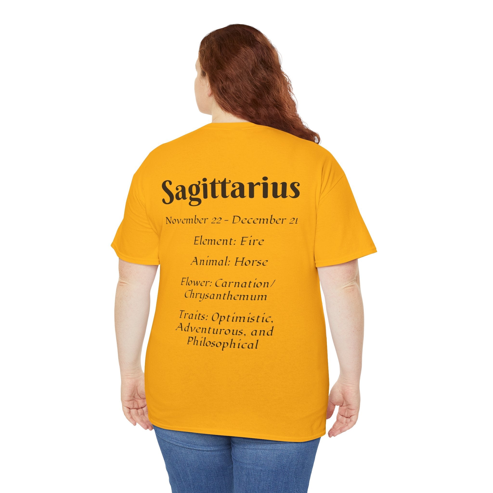 Sagittarius Zodiac Tee - Astrology Inspired Unisex Cotton T-Shirt, [...] - Doylestreasures