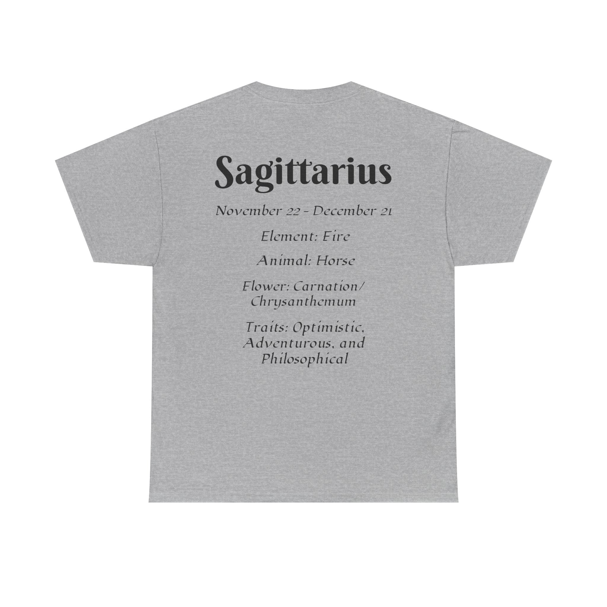 Sagittarius Zodiac Tee - Astrology Inspired Unisex Cotton T-Shirt, [...] - Doylestreasures