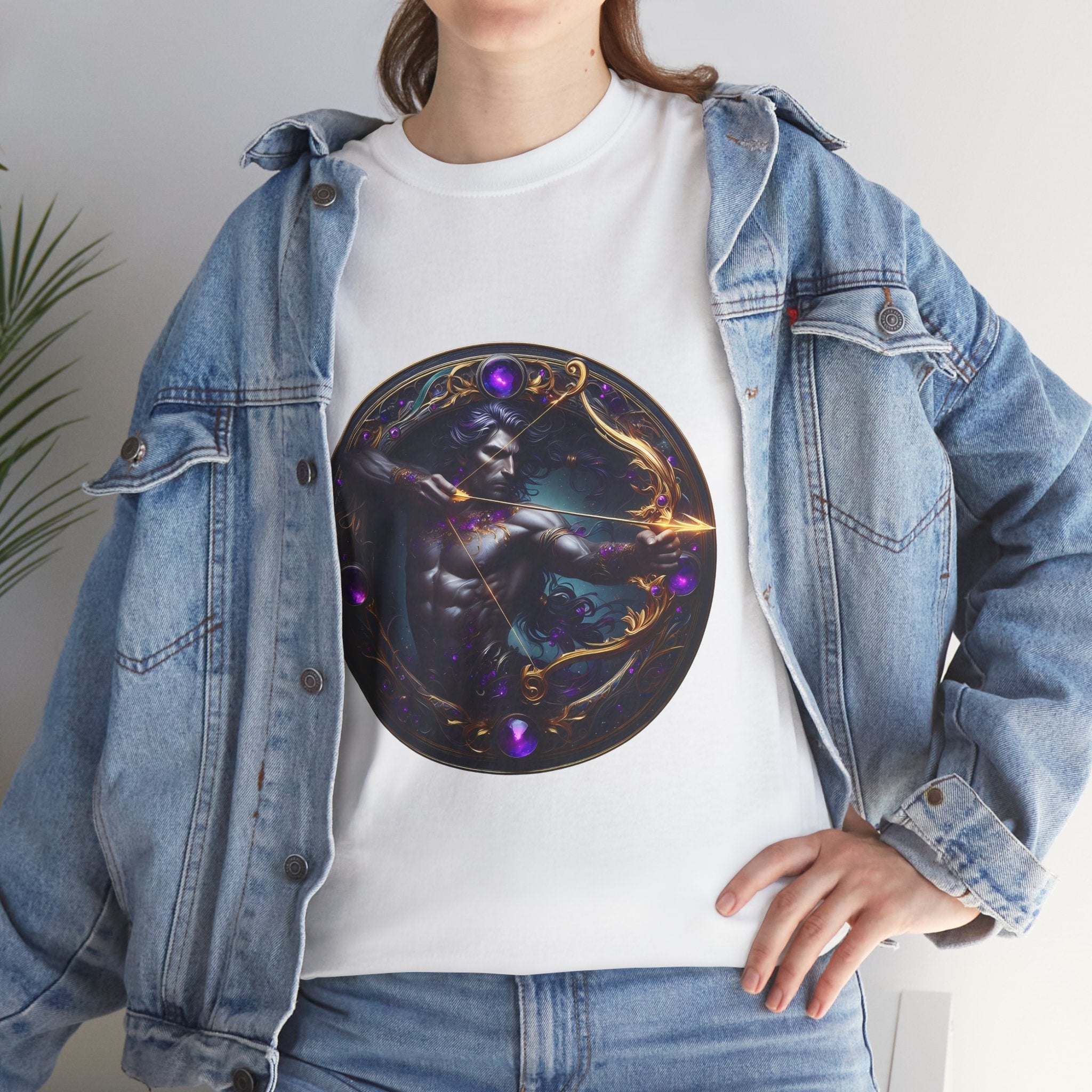 Sagittarius Zodiac Tee - Astrology Inspired Unisex Cotton T-Shirt, [...] - Doylestreasures