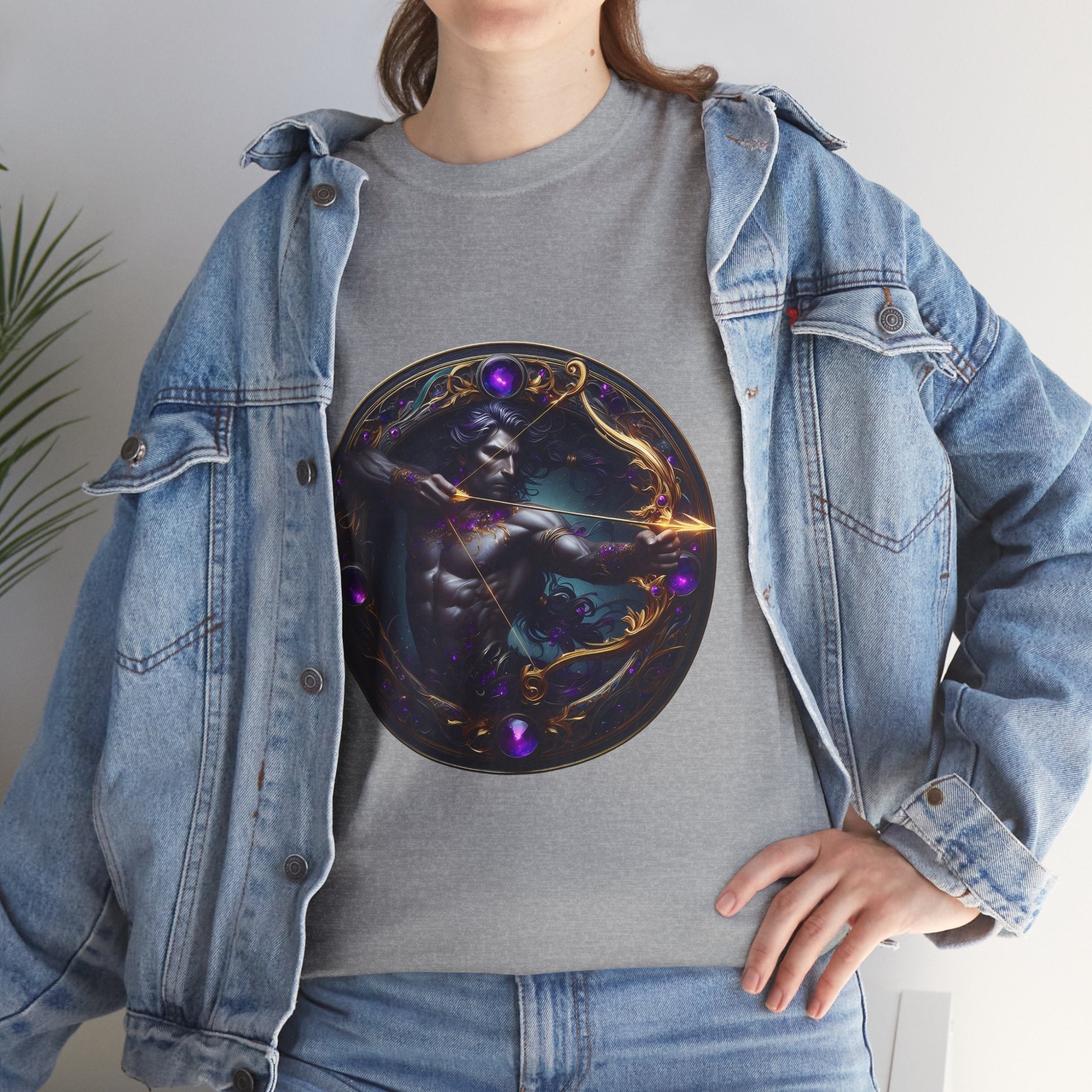 Sagittarius Zodiac Tee - Astrology Inspired Unisex Cotton T-Shirt, [...] - Doylestreasures