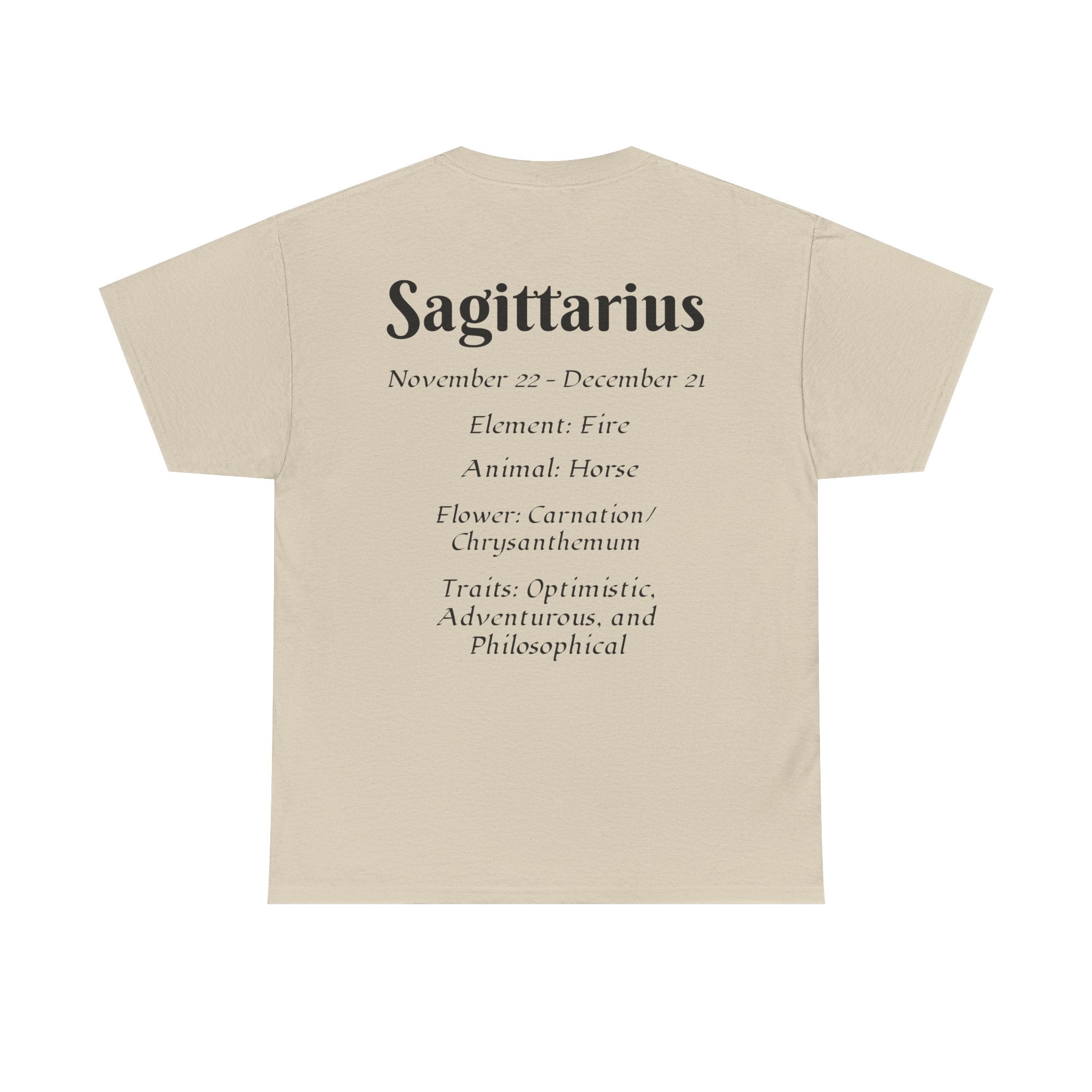 Sagittarius Zodiac Tee - Astrology Inspired Unisex Cotton T-Shirt, [...] - Doylestreasures