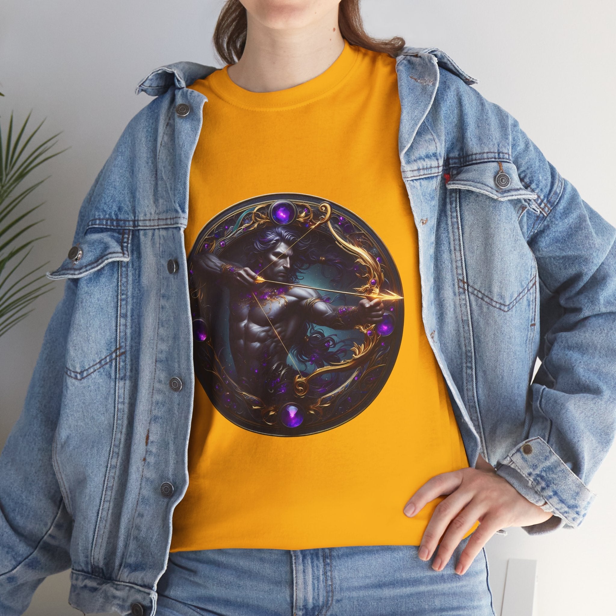 Sagittarius Zodiac Tee - Astrology Inspired Unisex Cotton T-Shirt, [...] - Doylestreasures