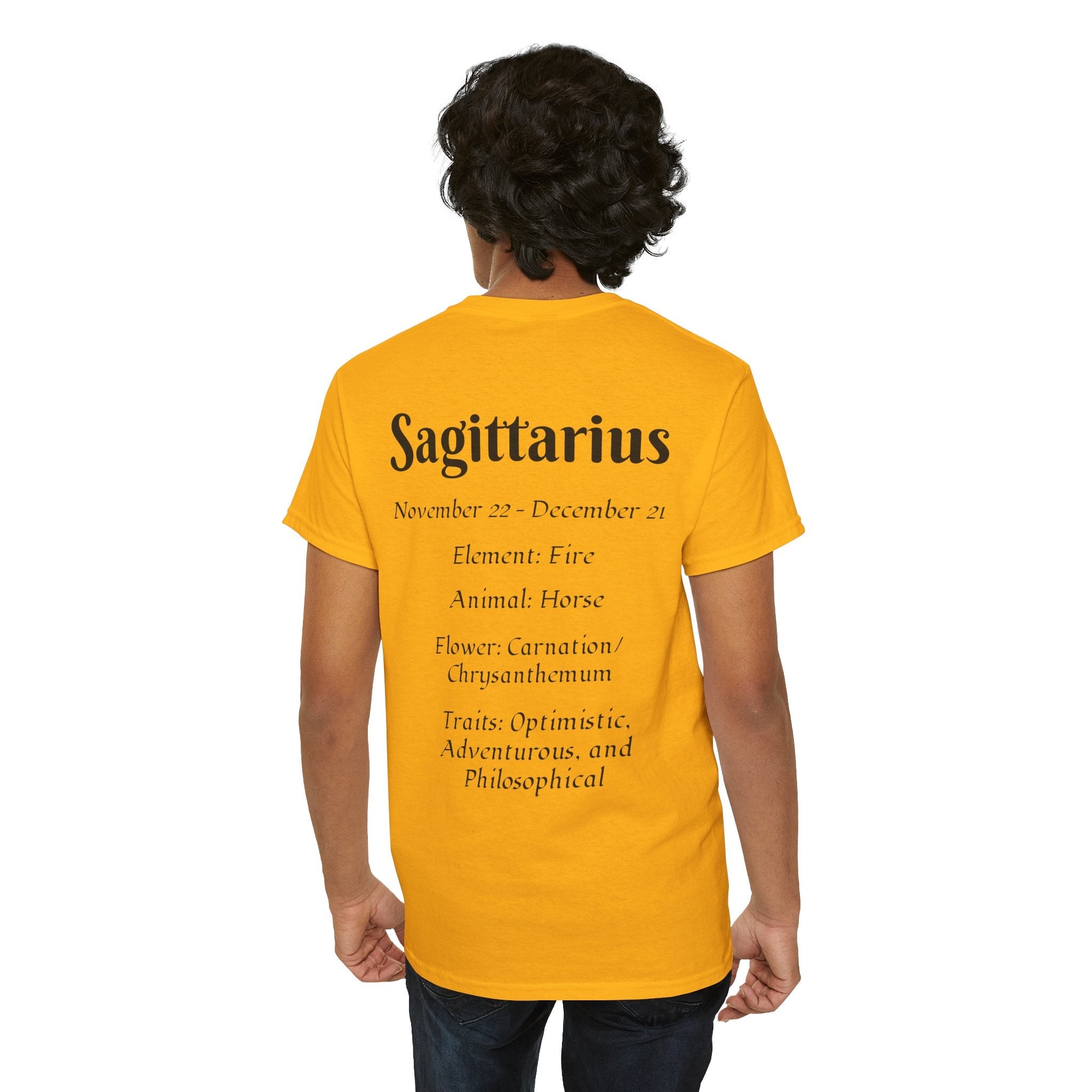 Sagittarius Zodiac Tee - Astrology Inspired Unisex Cotton T-Shirt, [...] - Doylestreasures
