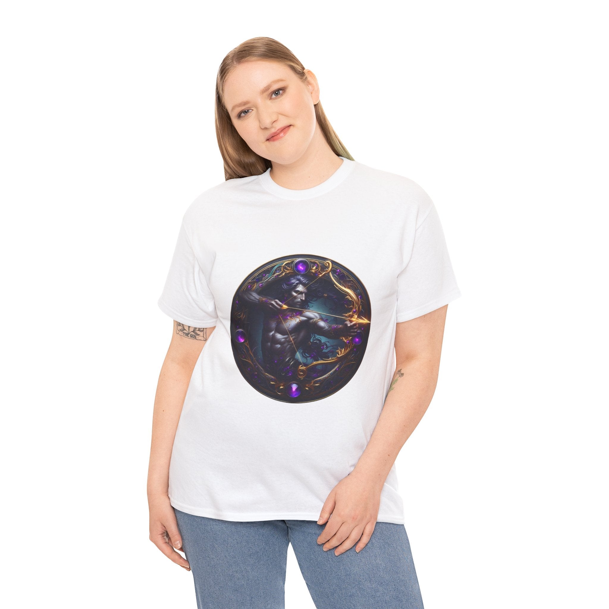 Sagittarius Zodiac Tee - Astrology Inspired Unisex Cotton T-Shirt, [...] - Doylestreasures