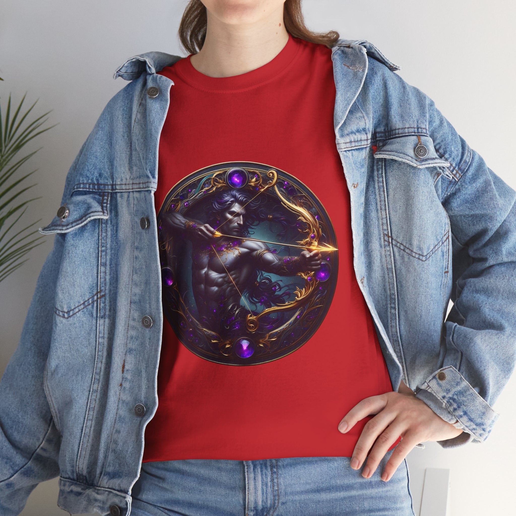 Sagittarius Zodiac Tee - Astrology Inspired Unisex Cotton T-Shirt, [...] - Doylestreasures