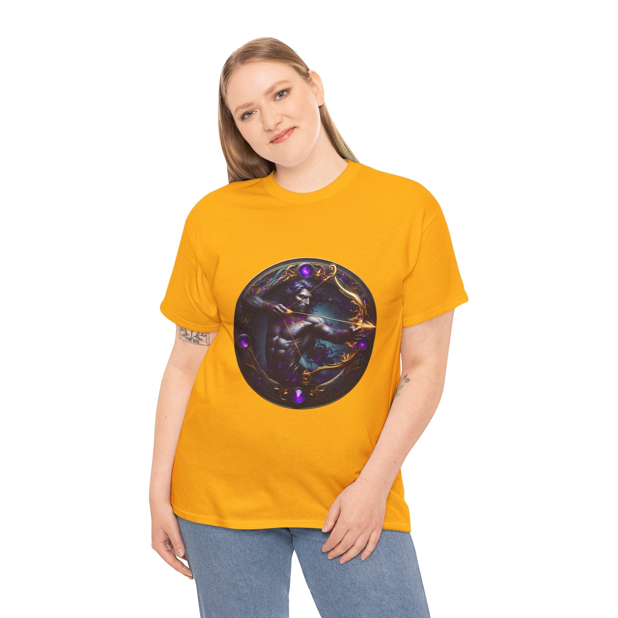 Sagittarius Zodiac Tee - Astrology Inspired Unisex Cotton T-Shirt, [...] - Doylestreasures