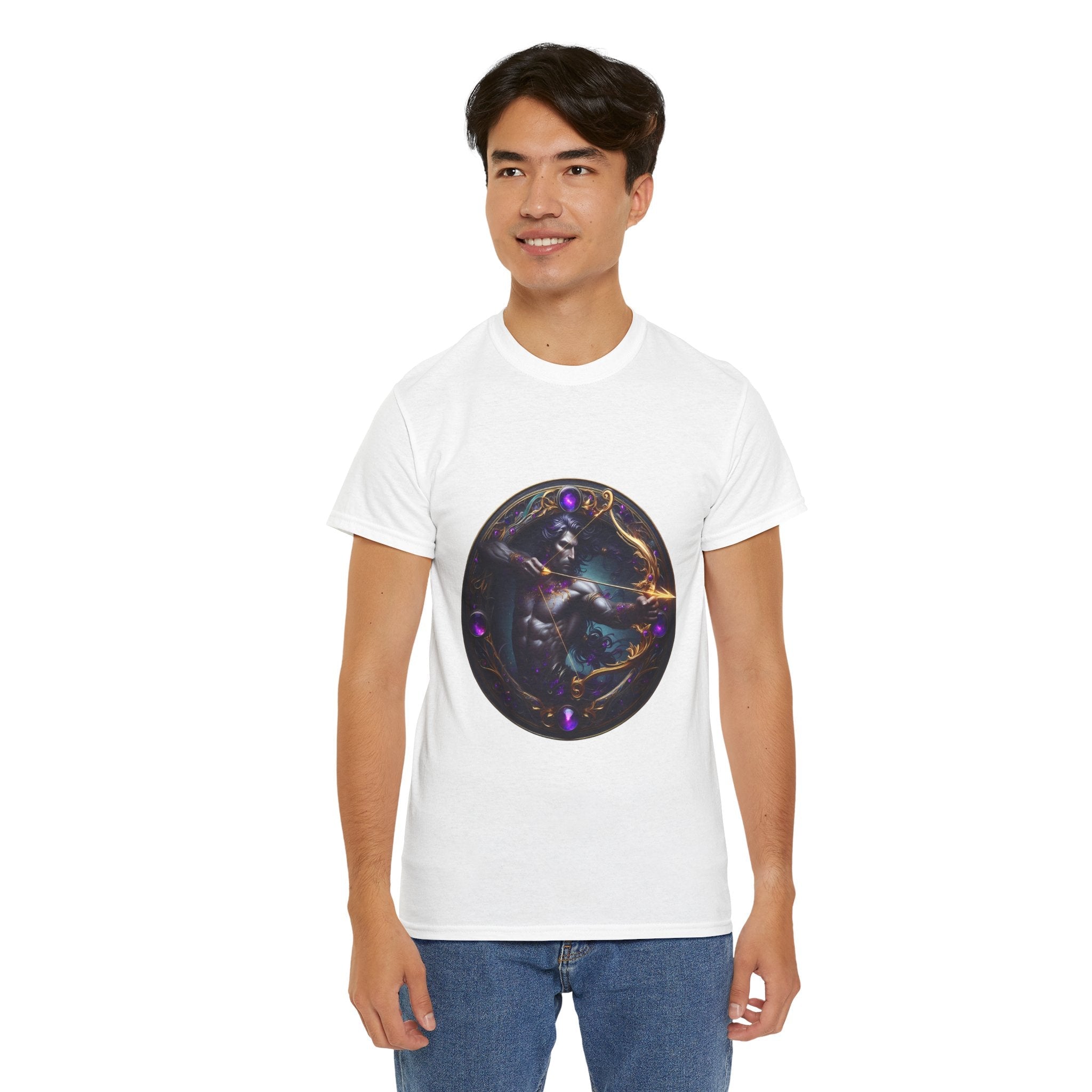Sagittarius Zodiac Tee - Astrology Inspired Unisex Cotton T-Shirt, [...] - Doylestreasures