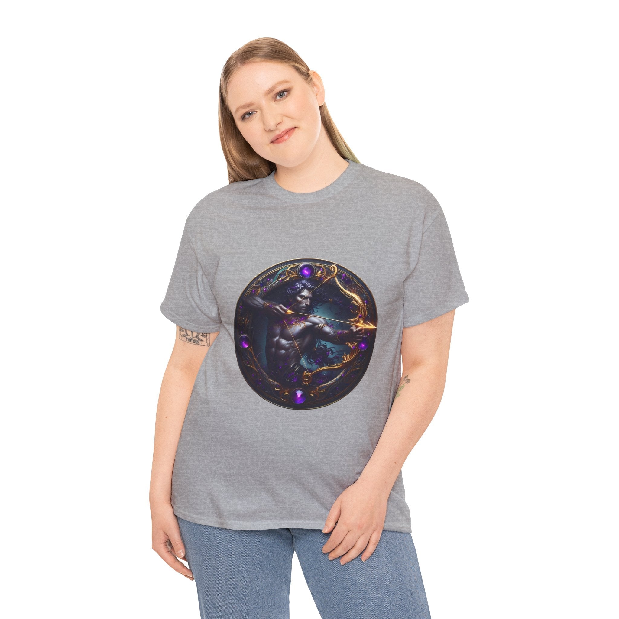 Sagittarius Zodiac Tee - Astrology Inspired Unisex Cotton T-Shirt, [...] - Doylestreasures