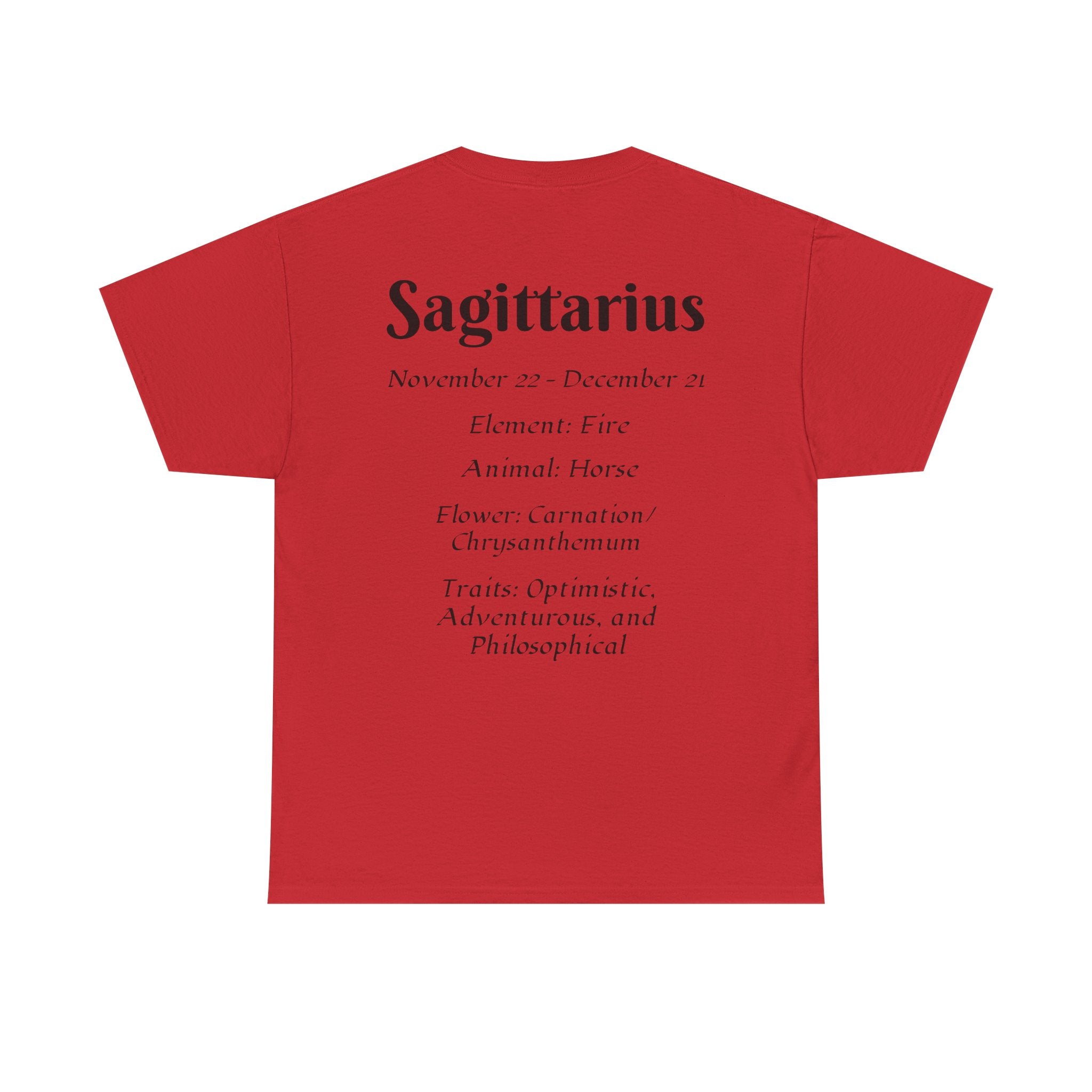 Sagittarius Zodiac Tee - Astrology Inspired Unisex Cotton T-Shirt, [...] - Doylestreasures