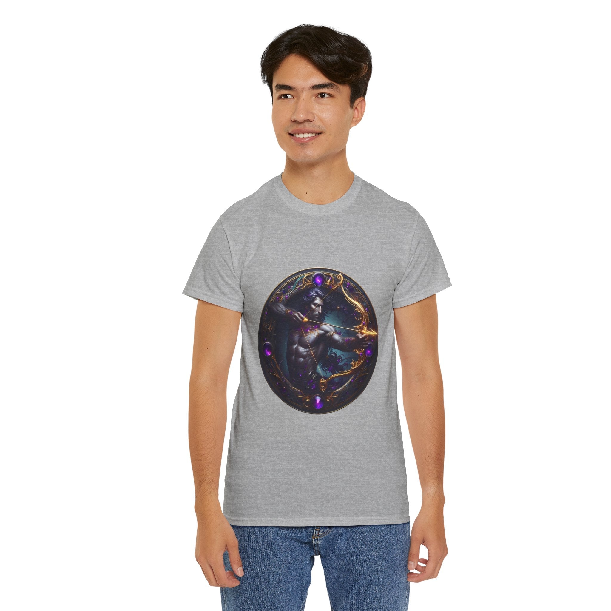 Sagittarius Zodiac Tee - Astrology Inspired Unisex Cotton T-Shirt, [...] - Doylestreasures