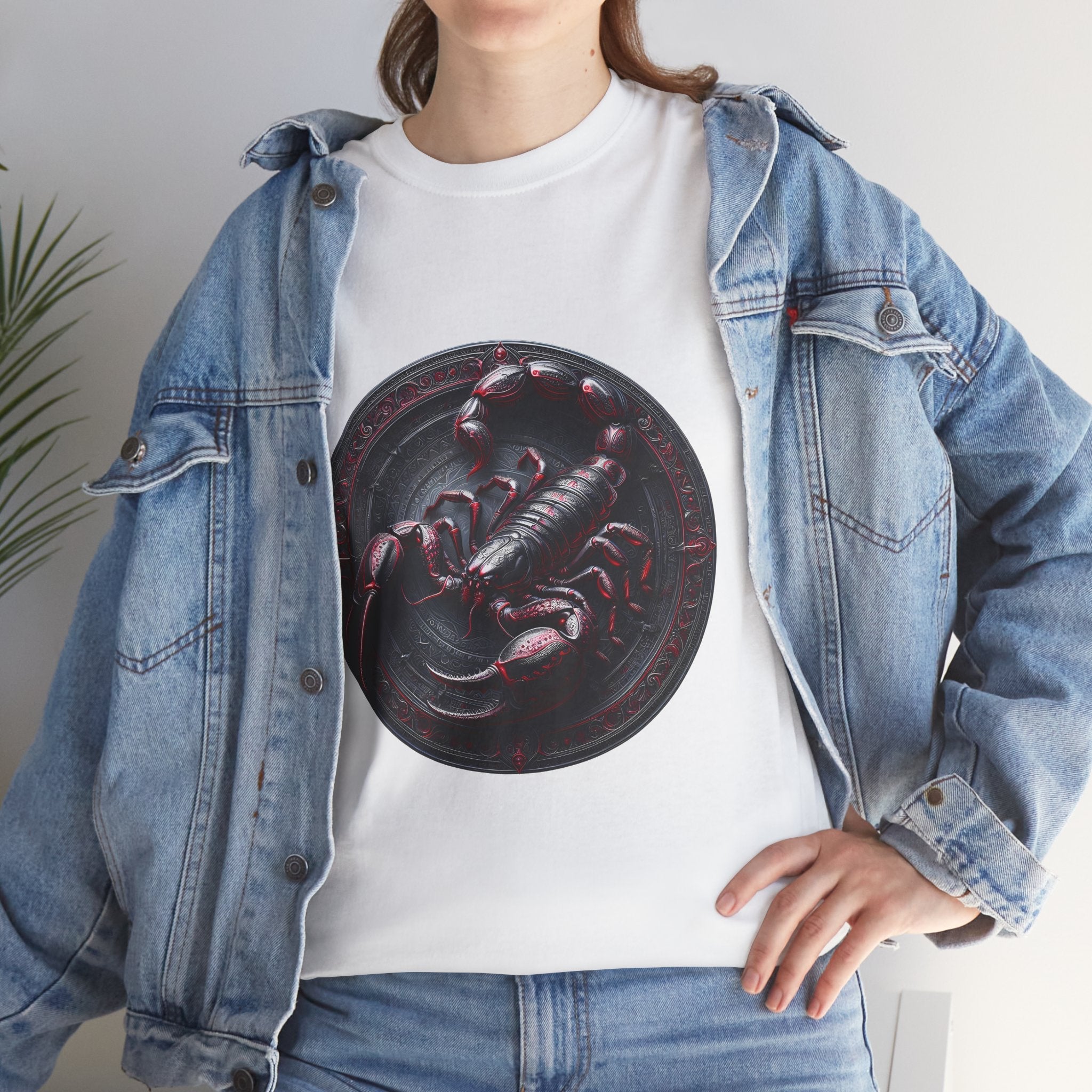 Scorpio Zodiac Tee, Astrology Unisex Heavy Cotton Shirt, Birthday Gift for [...] - Doylestreasures
