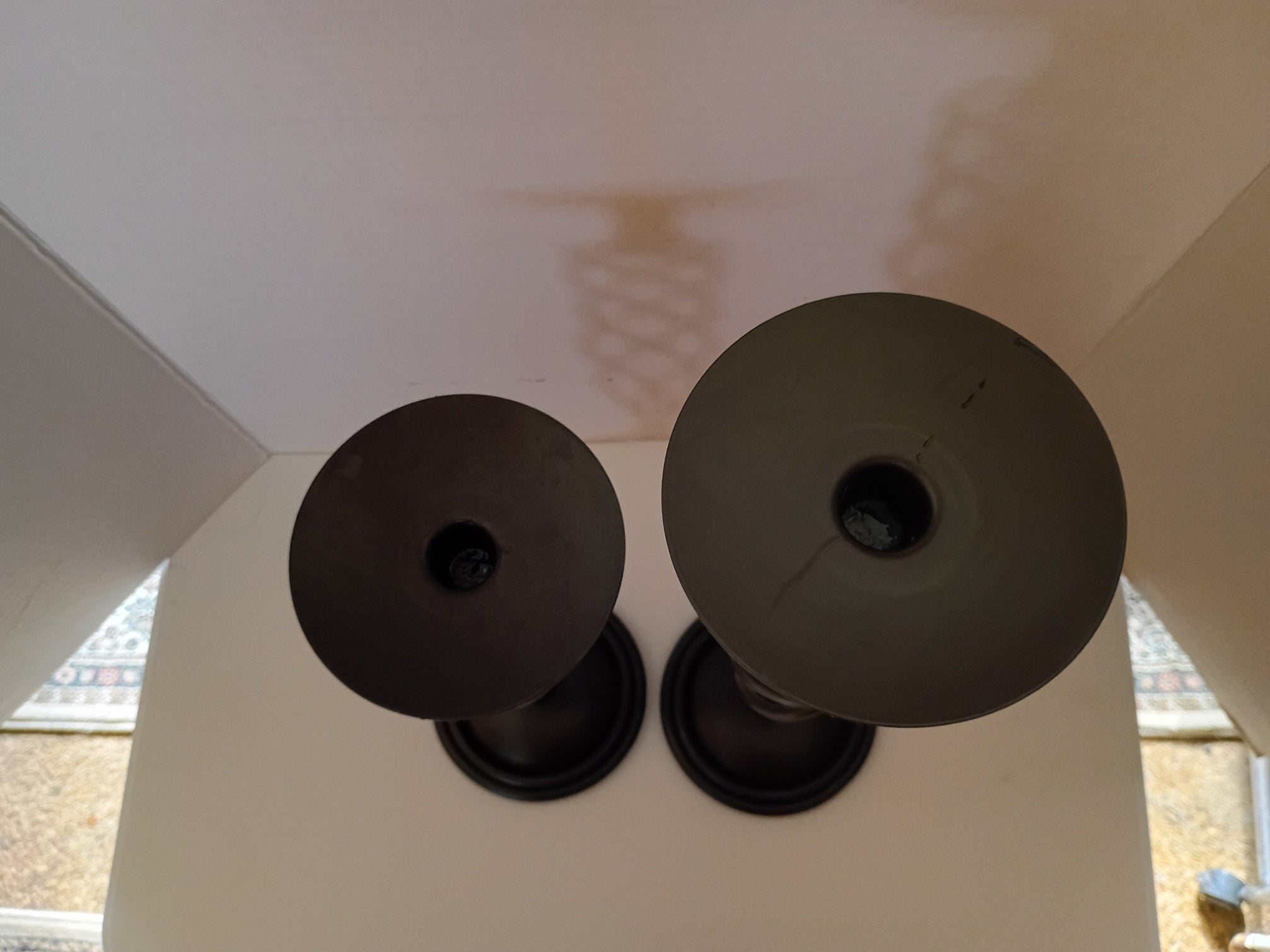 Spiral Metal Candle Holders(set of 2) - Doylestreasures