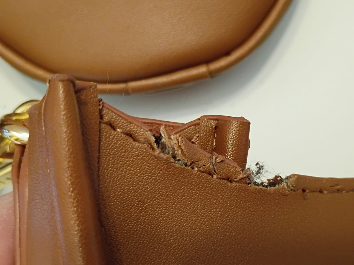 Steve Madden Cognac Crossbody Purse with Coin Purse - Doylestreasures
