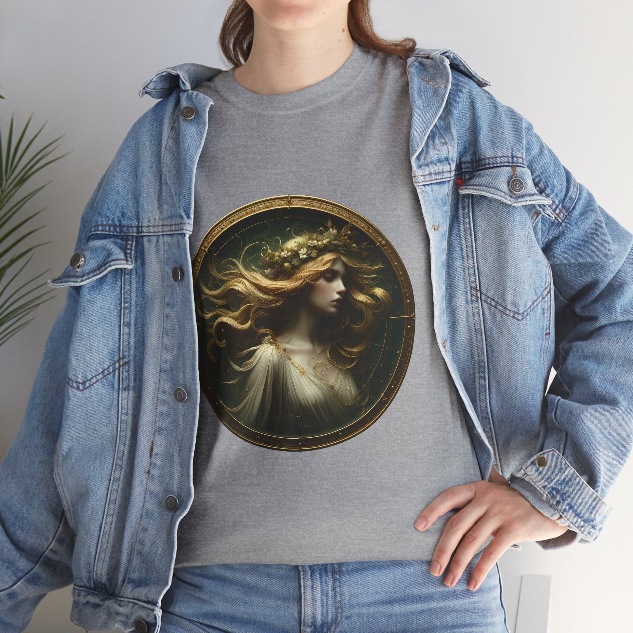 Stylish Virgo Zodiac Tee, Astrology Shirt, Horoscope Gift, Nature Lover [...] - Doylestreasures