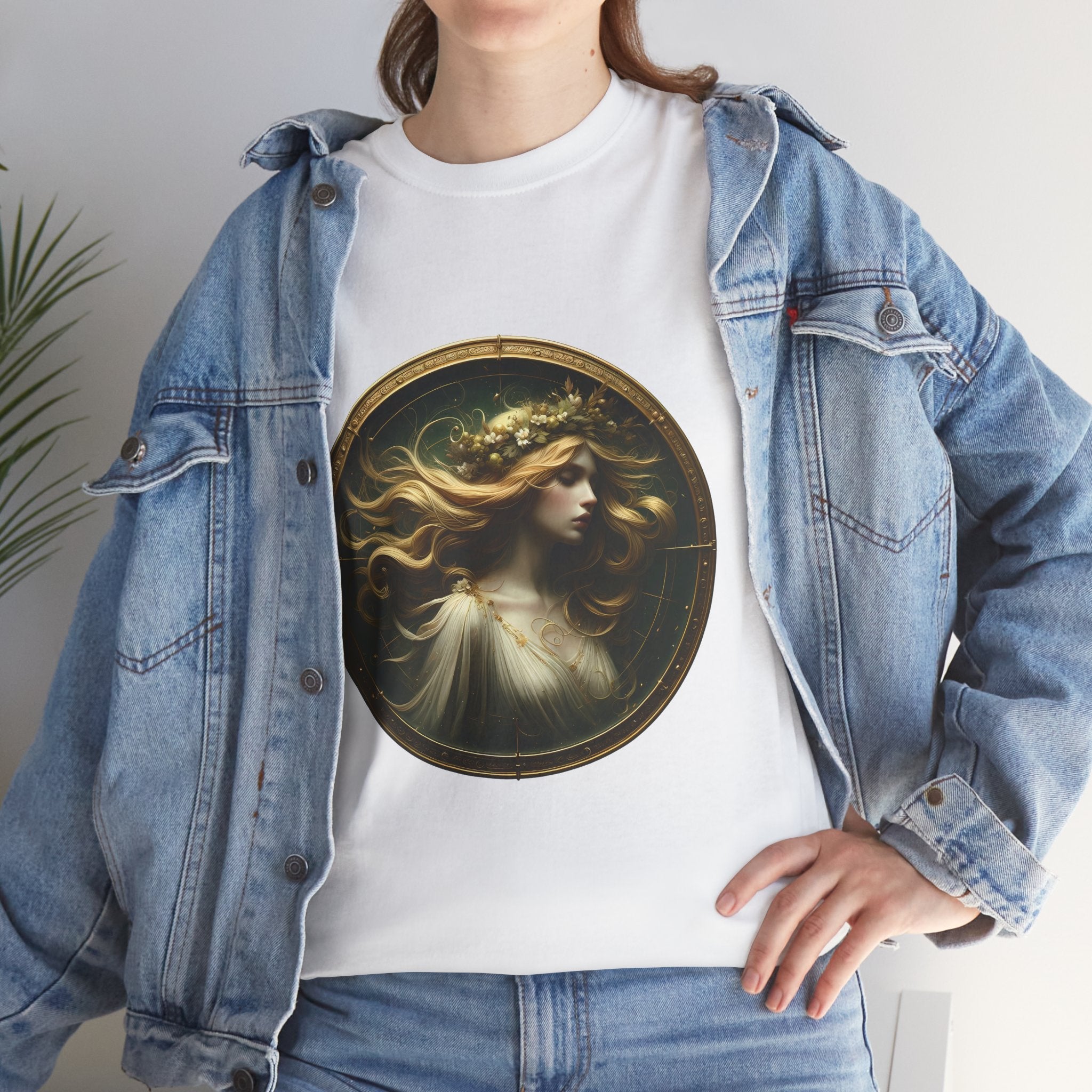 Stylish Virgo Zodiac Tee, Astrology Shirt, Horoscope Gift, Nature Lover [...] - Doylestreasures