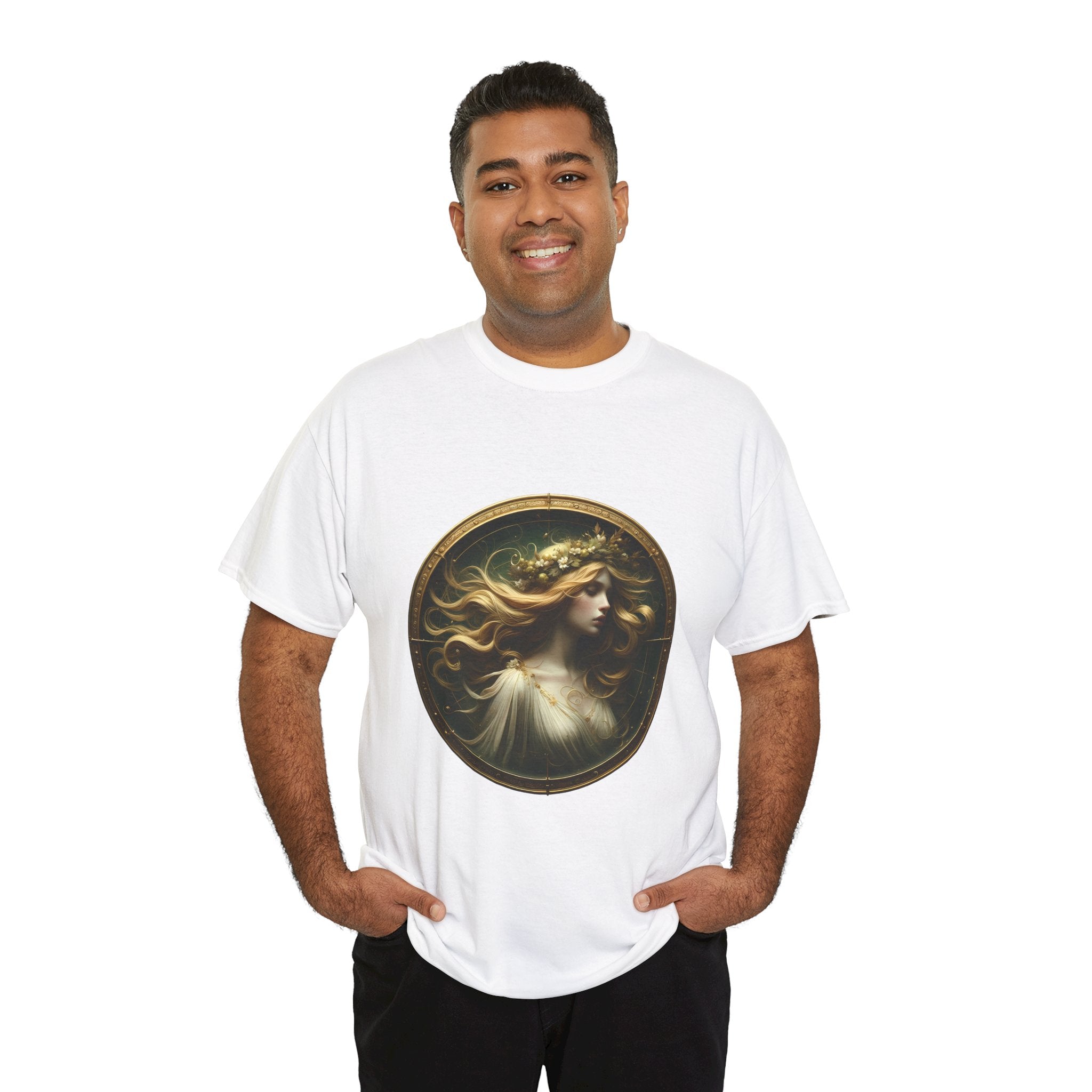 Stylish Virgo Zodiac Tee, Astrology Shirt, Horoscope Gift, Nature Lover [...] - Doylestreasures