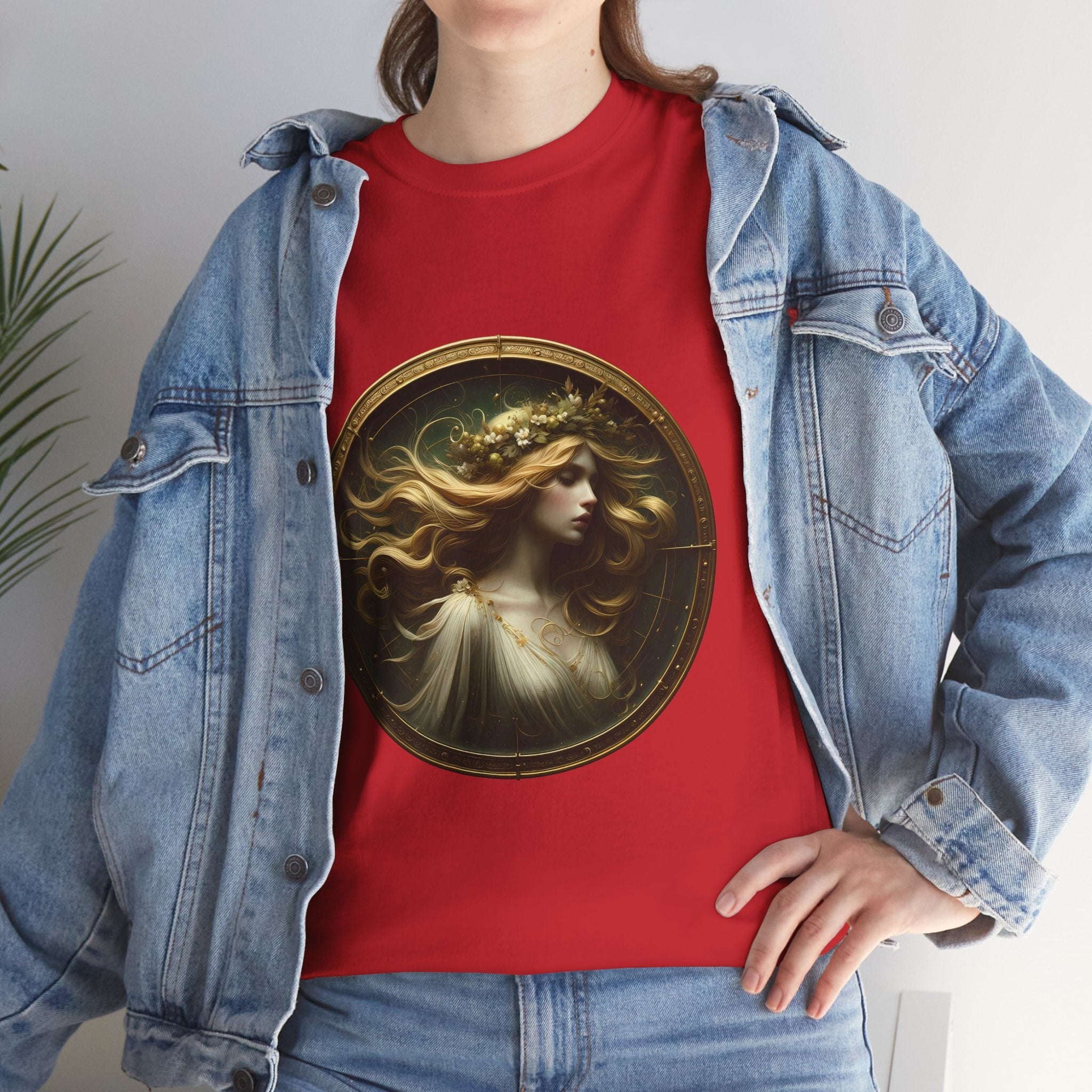 Stylish Virgo Zodiac Tee, Astrology Shirt, Horoscope Gift, Nature Lover [...] - Doylestreasures