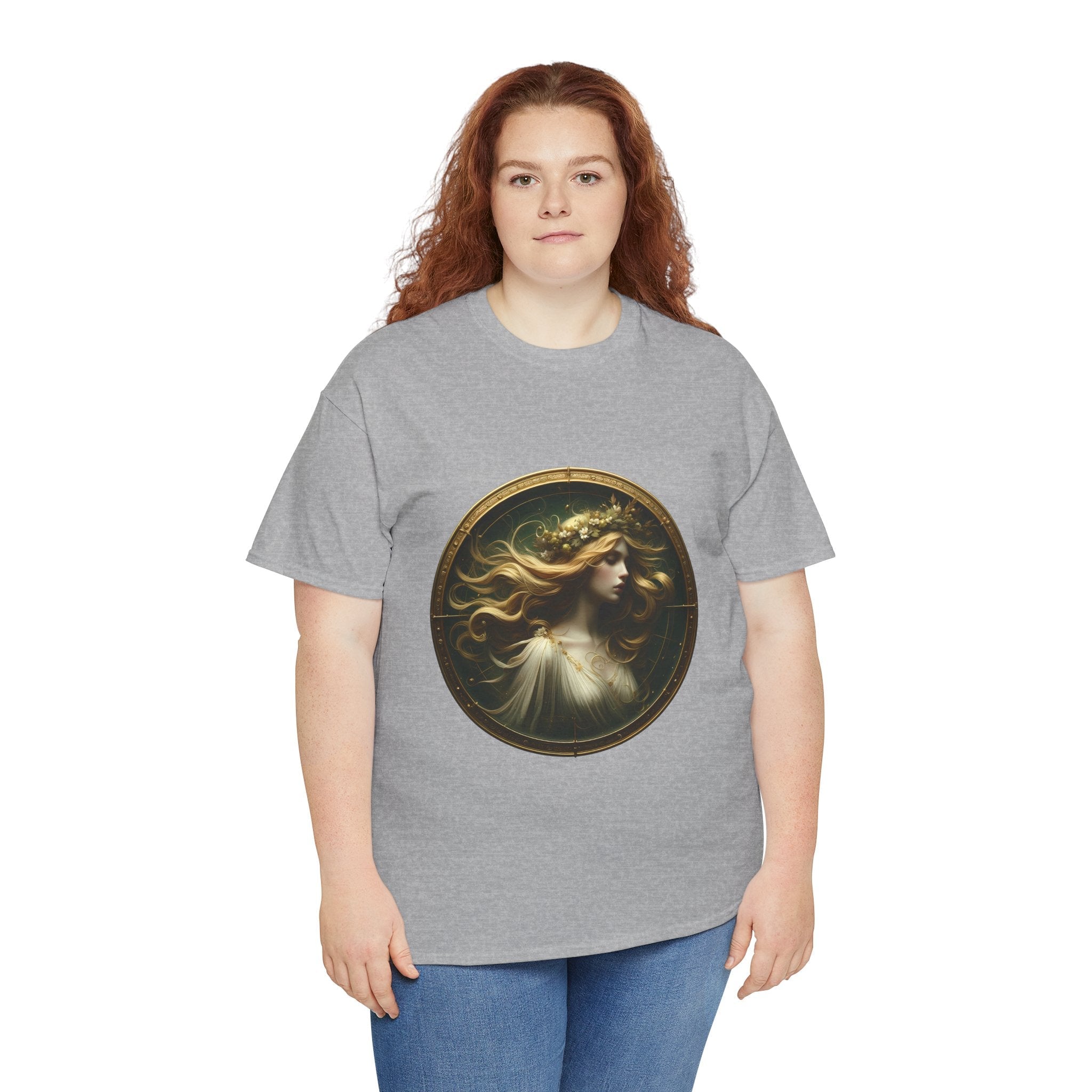 Stylish Virgo Zodiac Tee, Astrology Shirt, Horoscope Gift, Nature Lover [...] - Doylestreasures