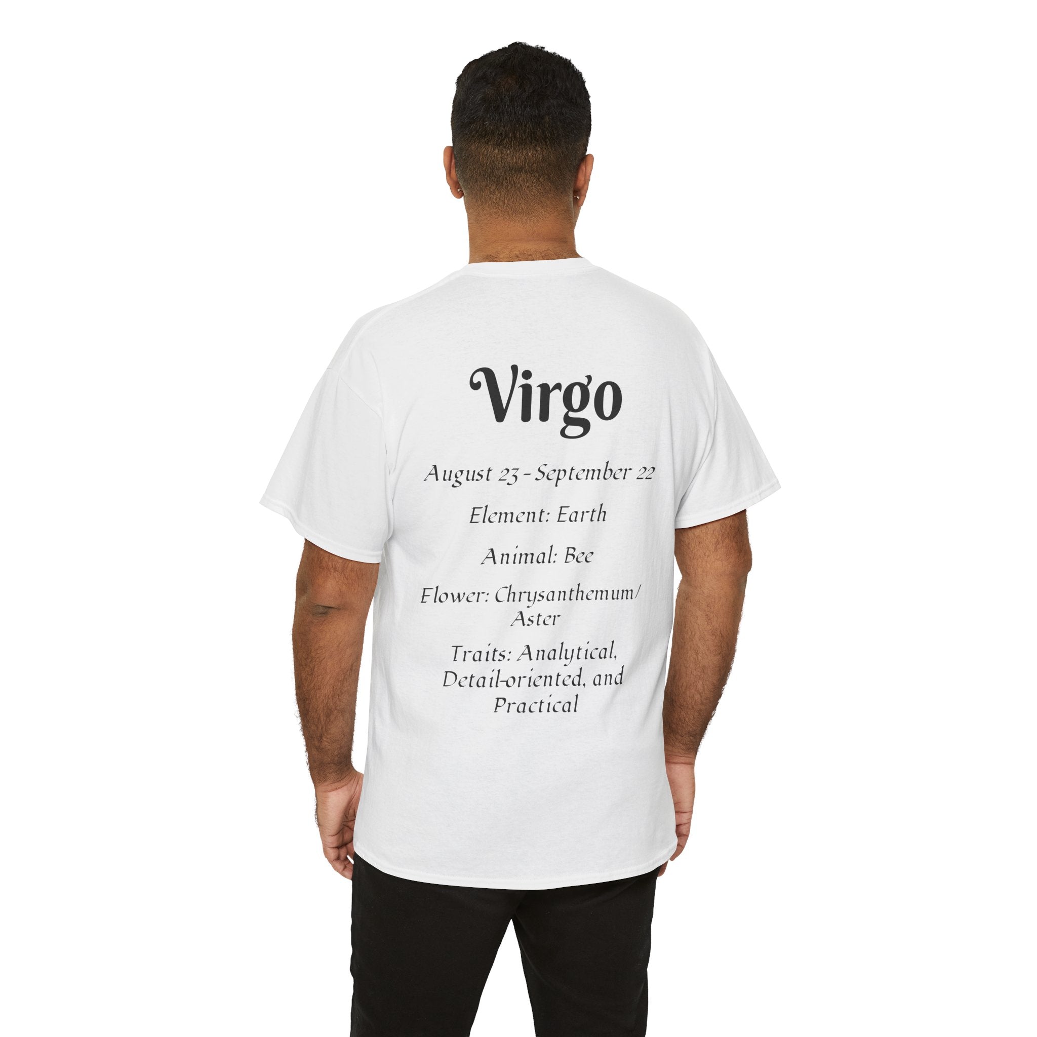 Stylish Virgo Zodiac Tee, Astrology Shirt, Horoscope Gift, Nature Lover [...] - Doylestreasures
