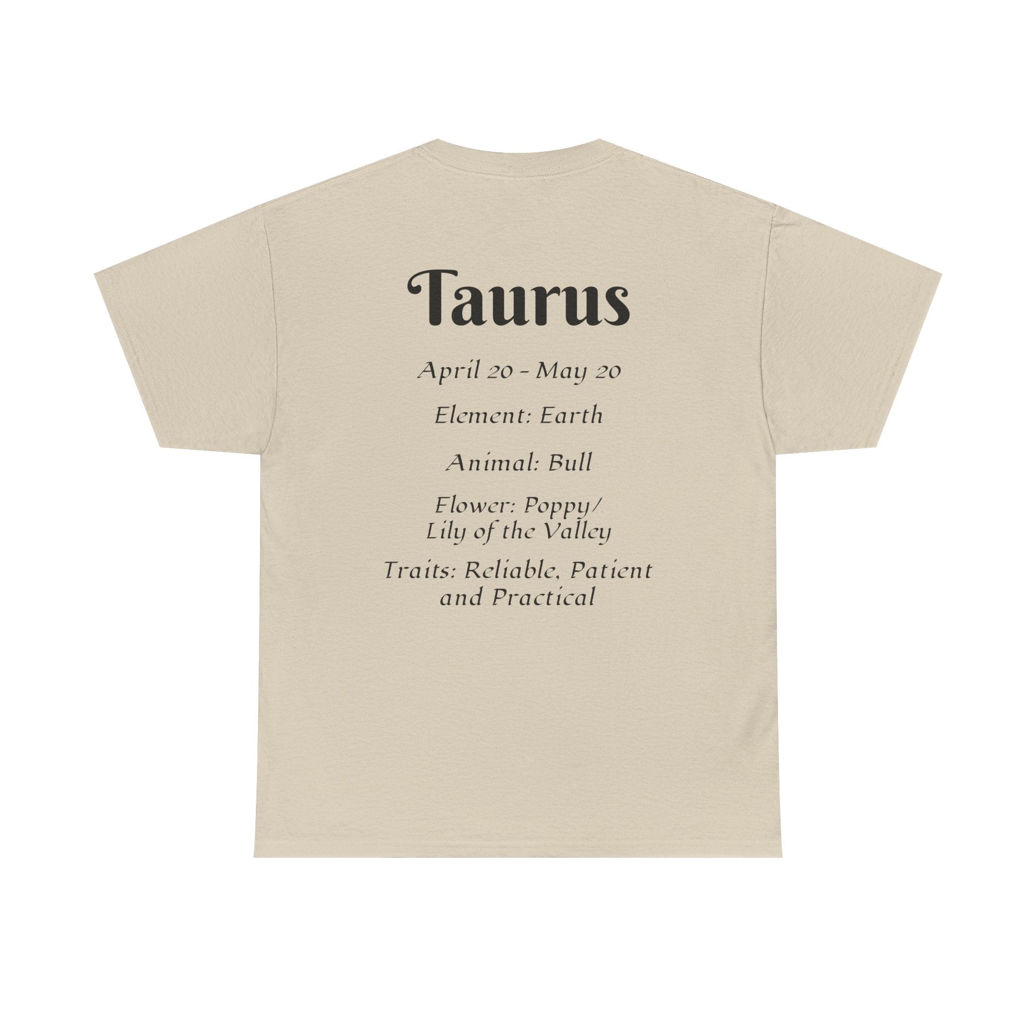 Taurus Zodiac Tee, Astrology Shirt, Unisex Cotton T-Shirt, Horoscope Gift, [...] - Doylestreasures
