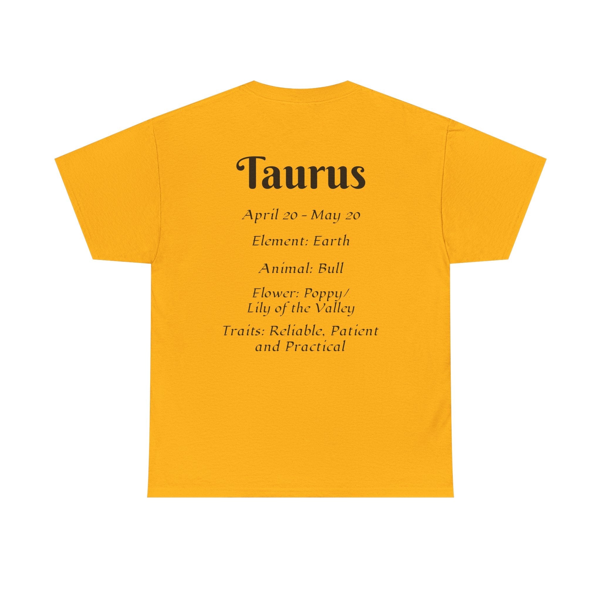 Taurus Zodiac Tee, Astrology Shirt, Unisex Cotton T-Shirt, Horoscope Gift, [...] - Doylestreasures