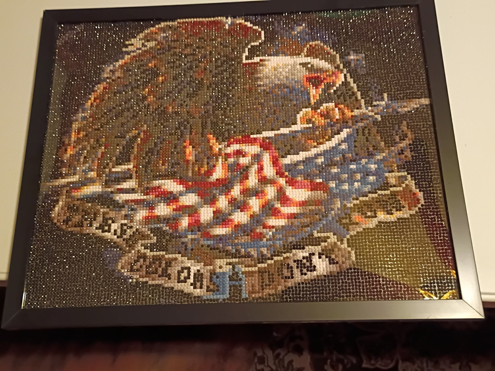 "These Colors Don't Run" Framed Eagle Diamond Painting - Doylestreasures