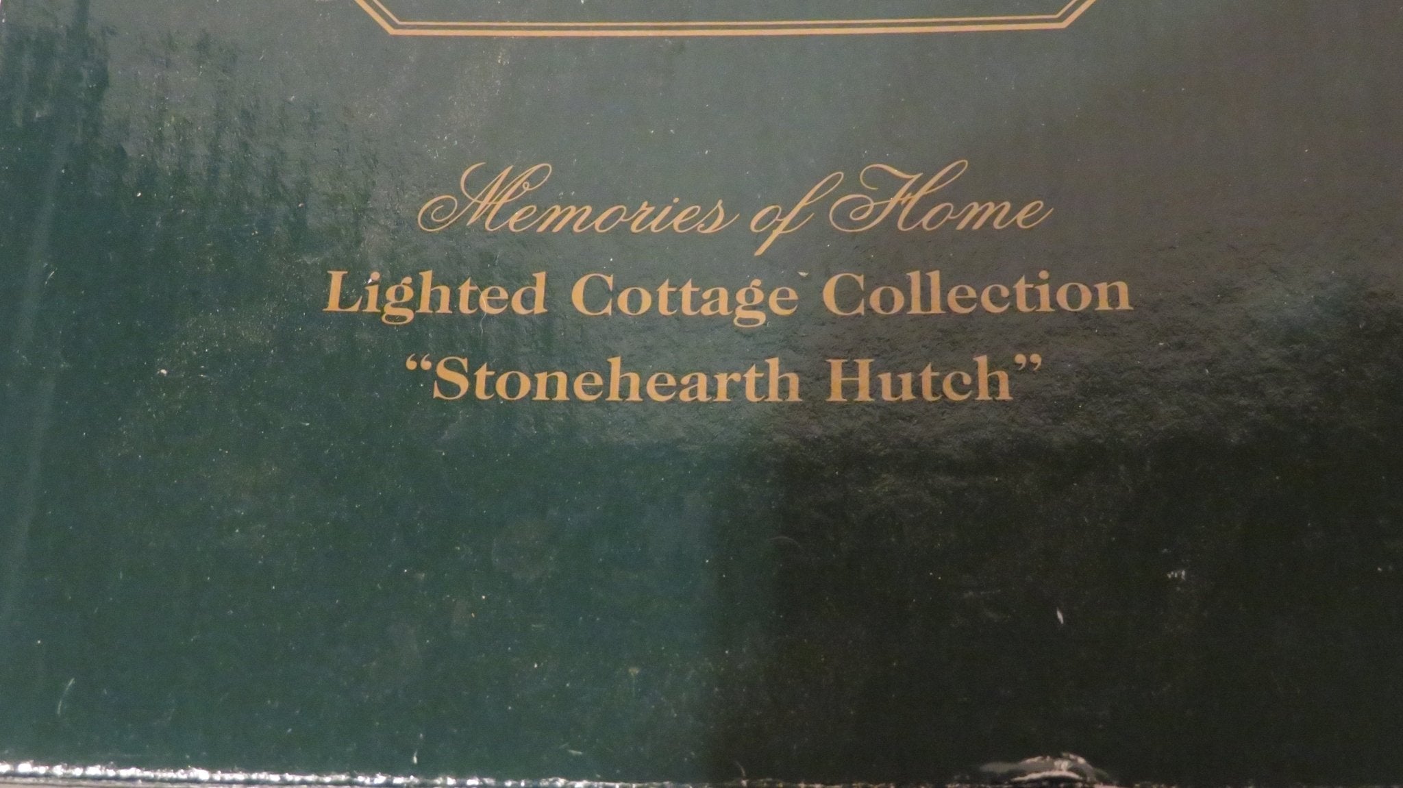 Thomas Kinkade Stonehearth Hutch Lighted Cottage - Doylestreasures