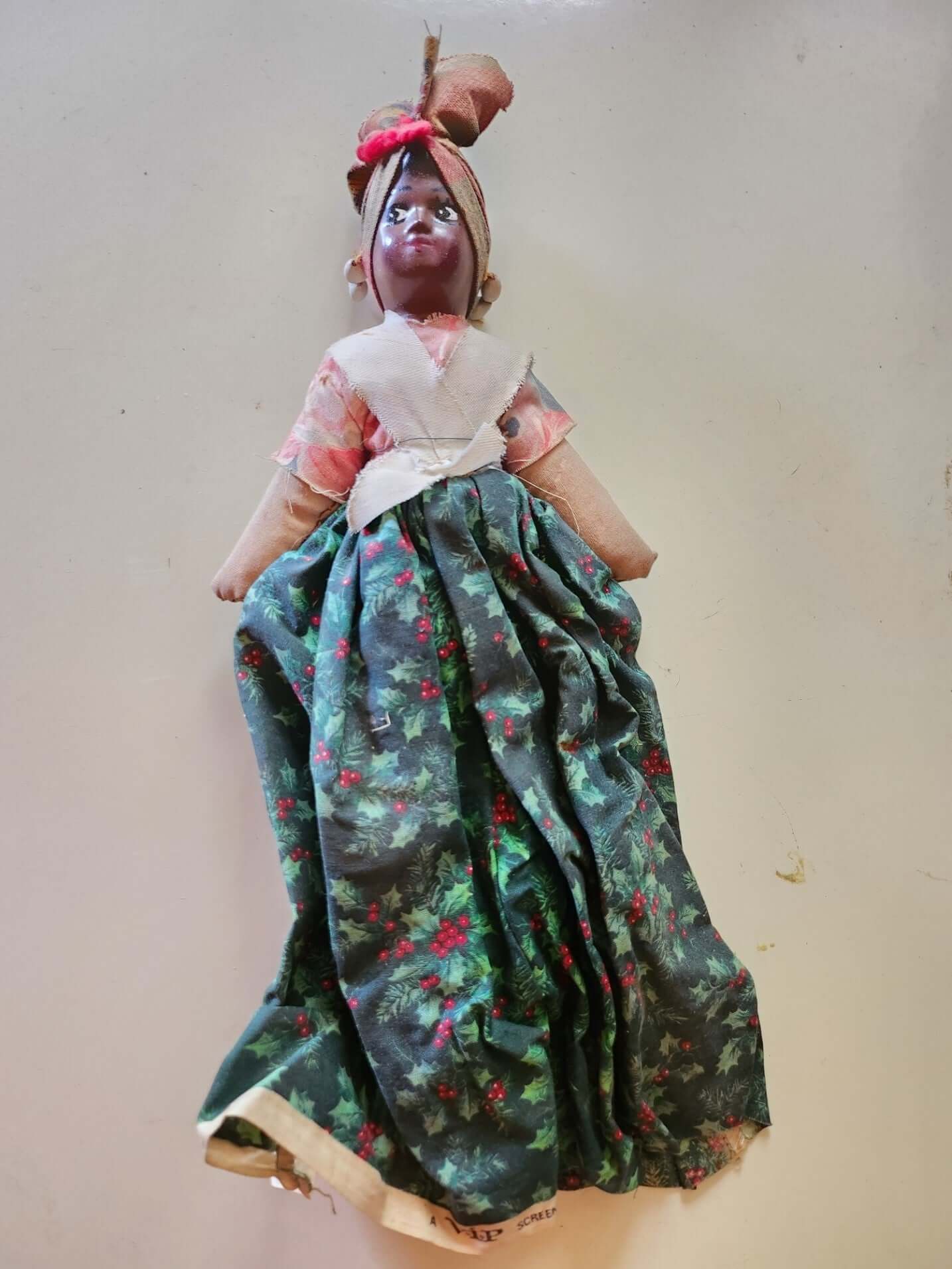 Vintage Jamaican doll - Doylestreasures